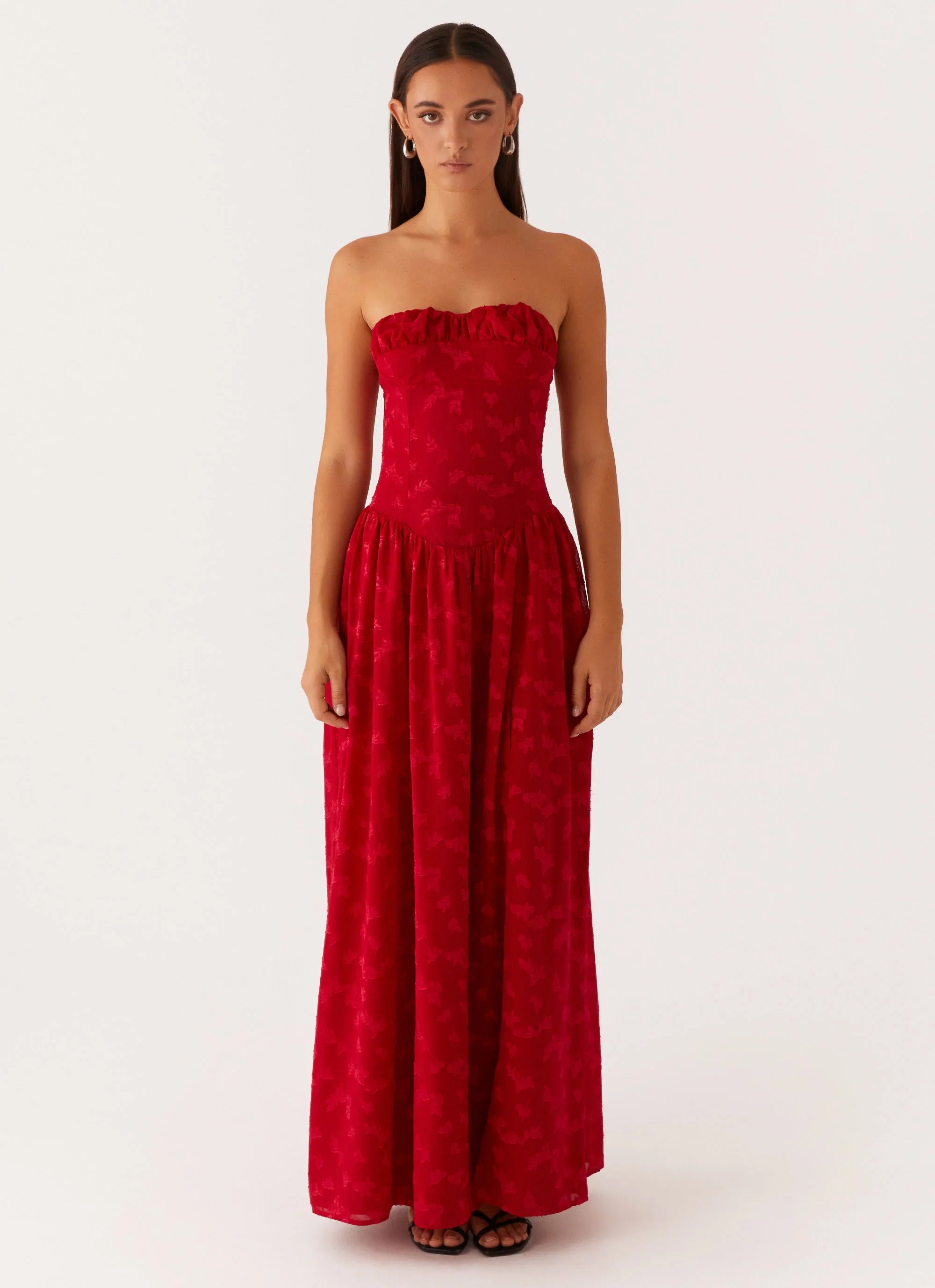 Adira Maxi Dress Red