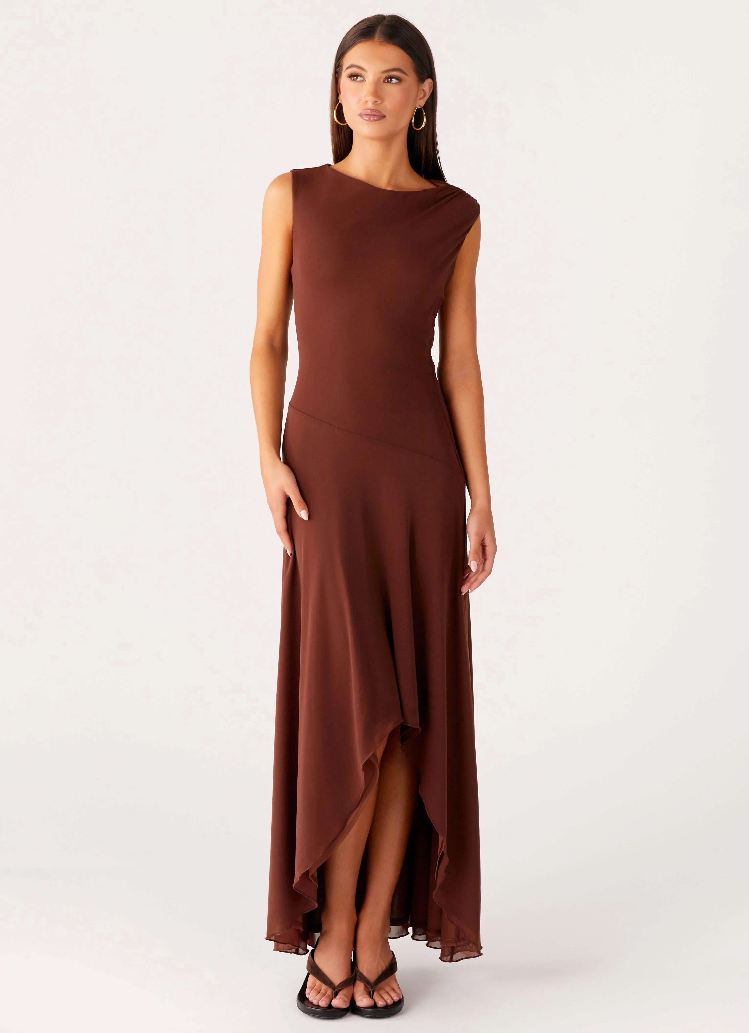 Danika Maxi Dress Chocolate