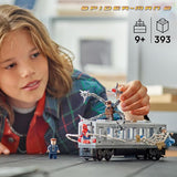 LEGO Marvel Spider Man vs Doc Ock Subway Train Scene 76321 Back to School Gift for Students Building Toy Boys Girls Ages 9 Marvel Toys for Kids 393 pcs