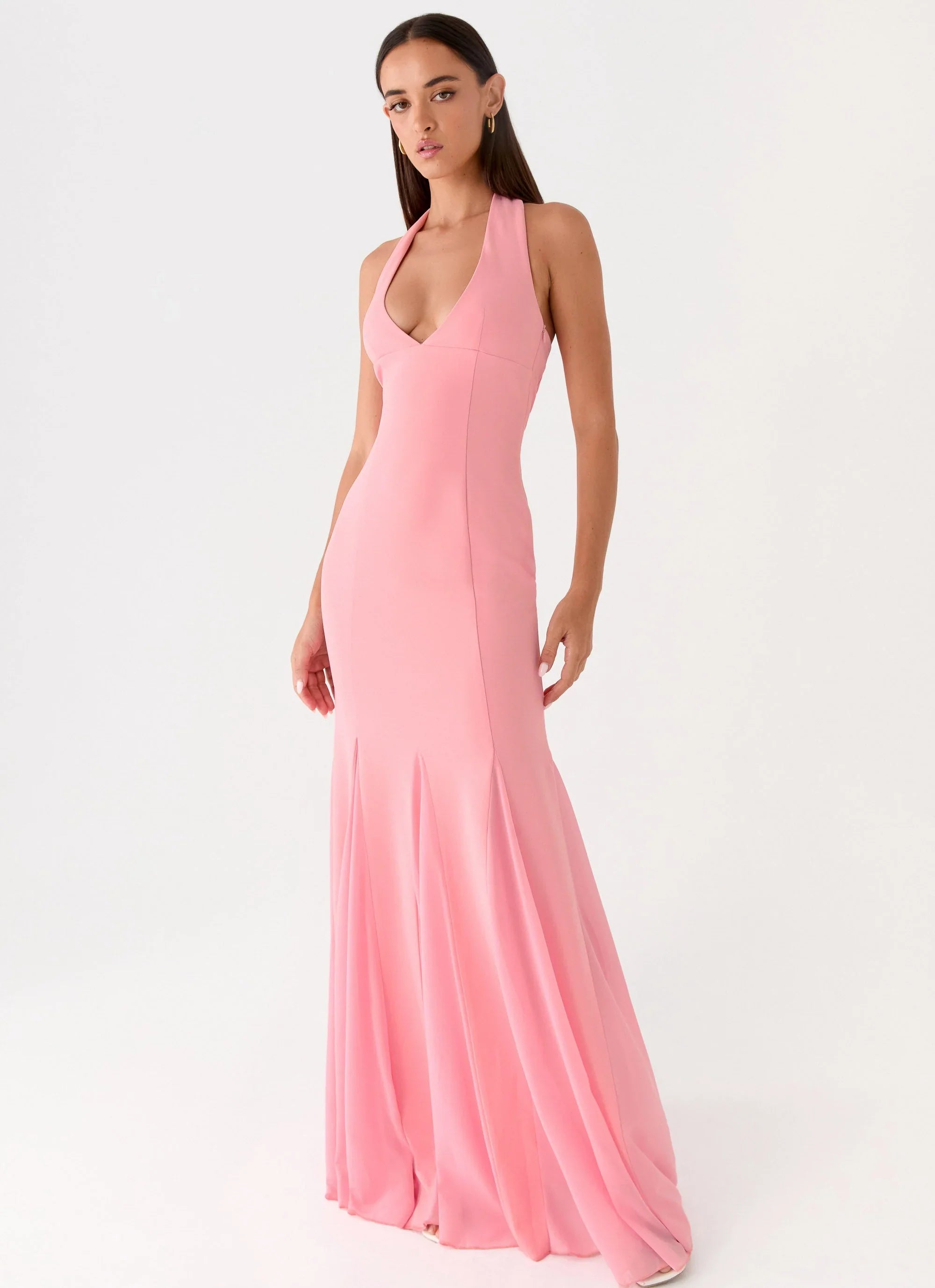 Girl Talk Maxi Dress Pink