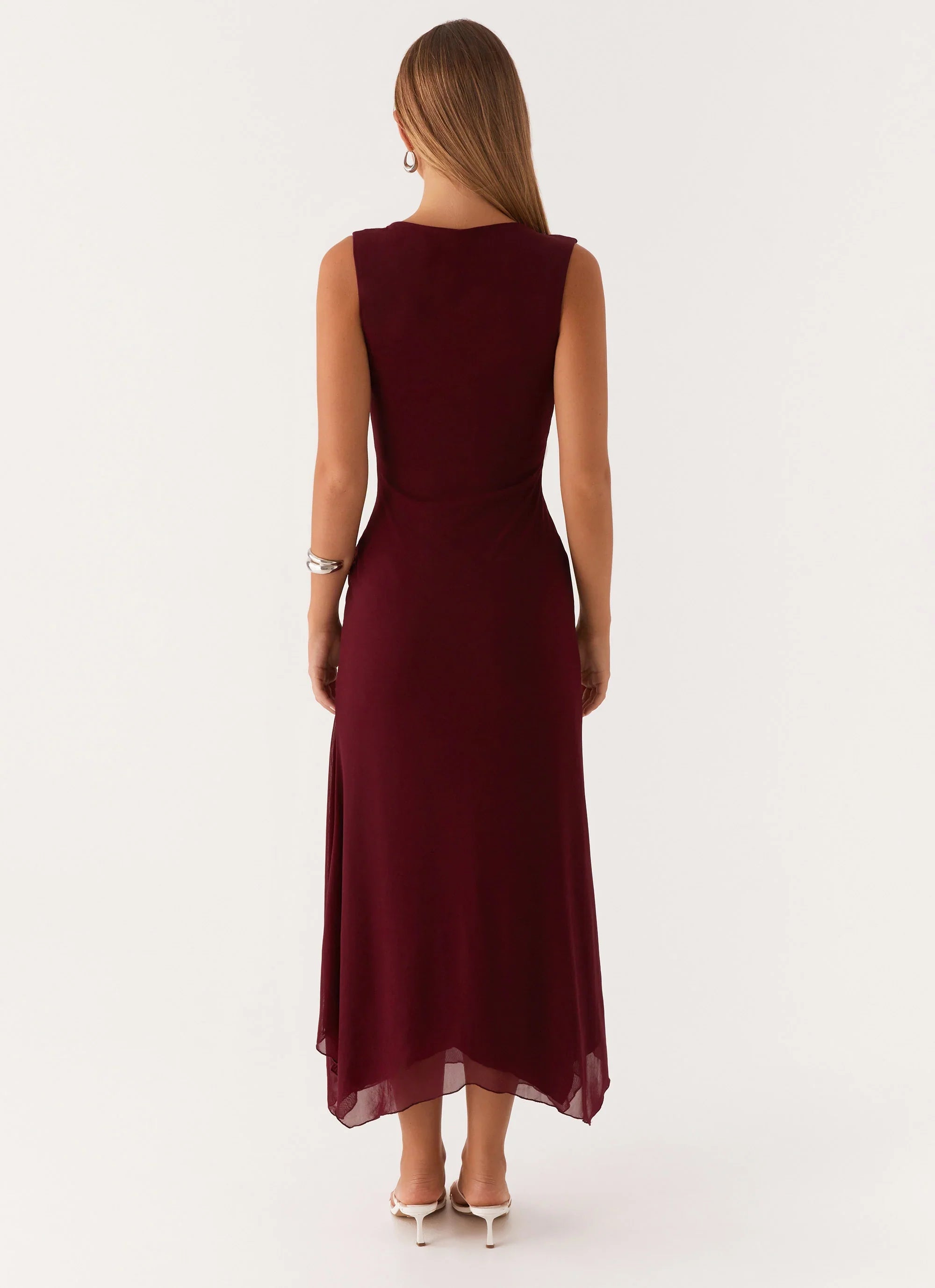 Murphy Maxi Dress Deep Maroon