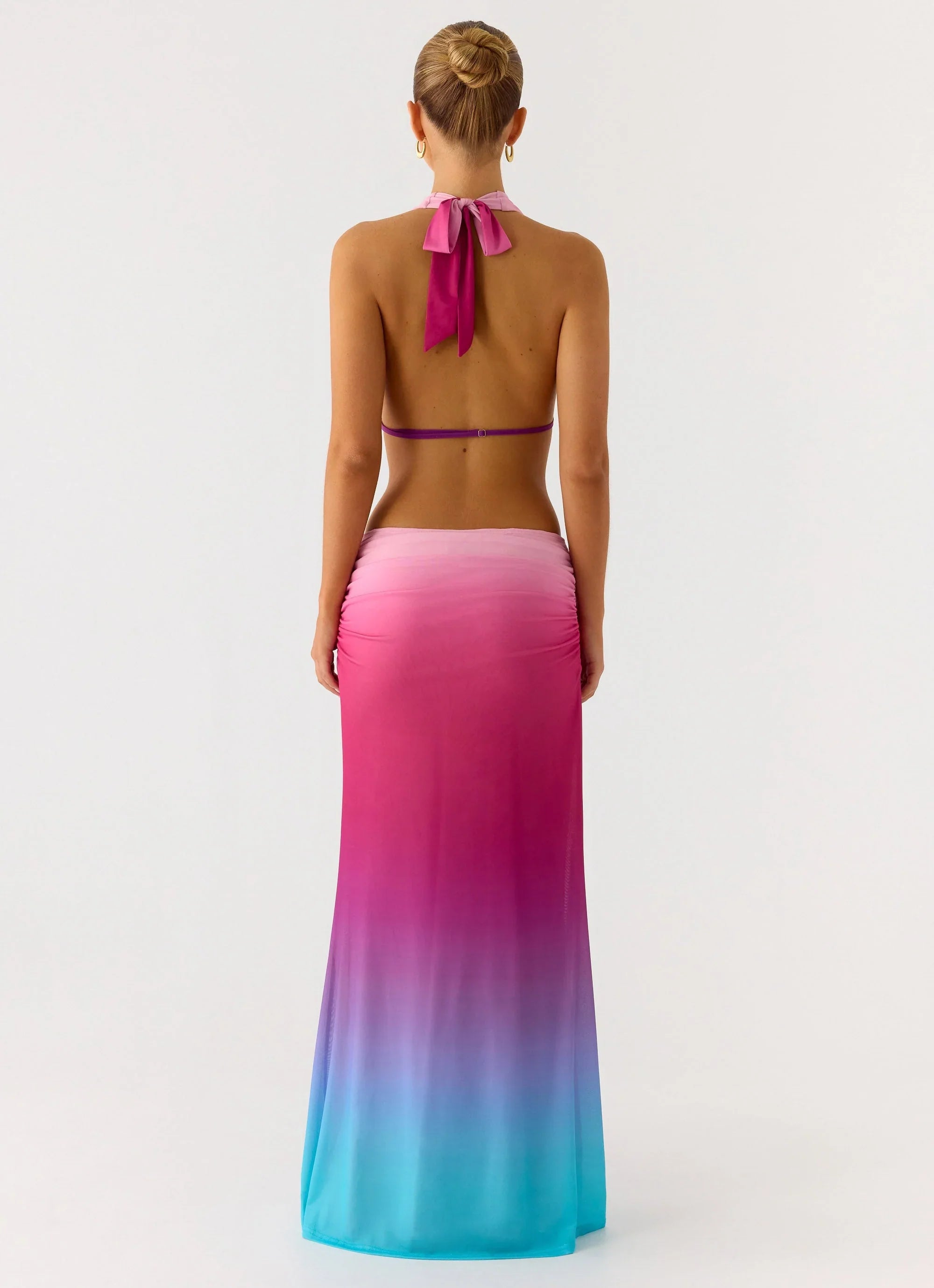 After Bloom Maxi Dress Disco Ombre