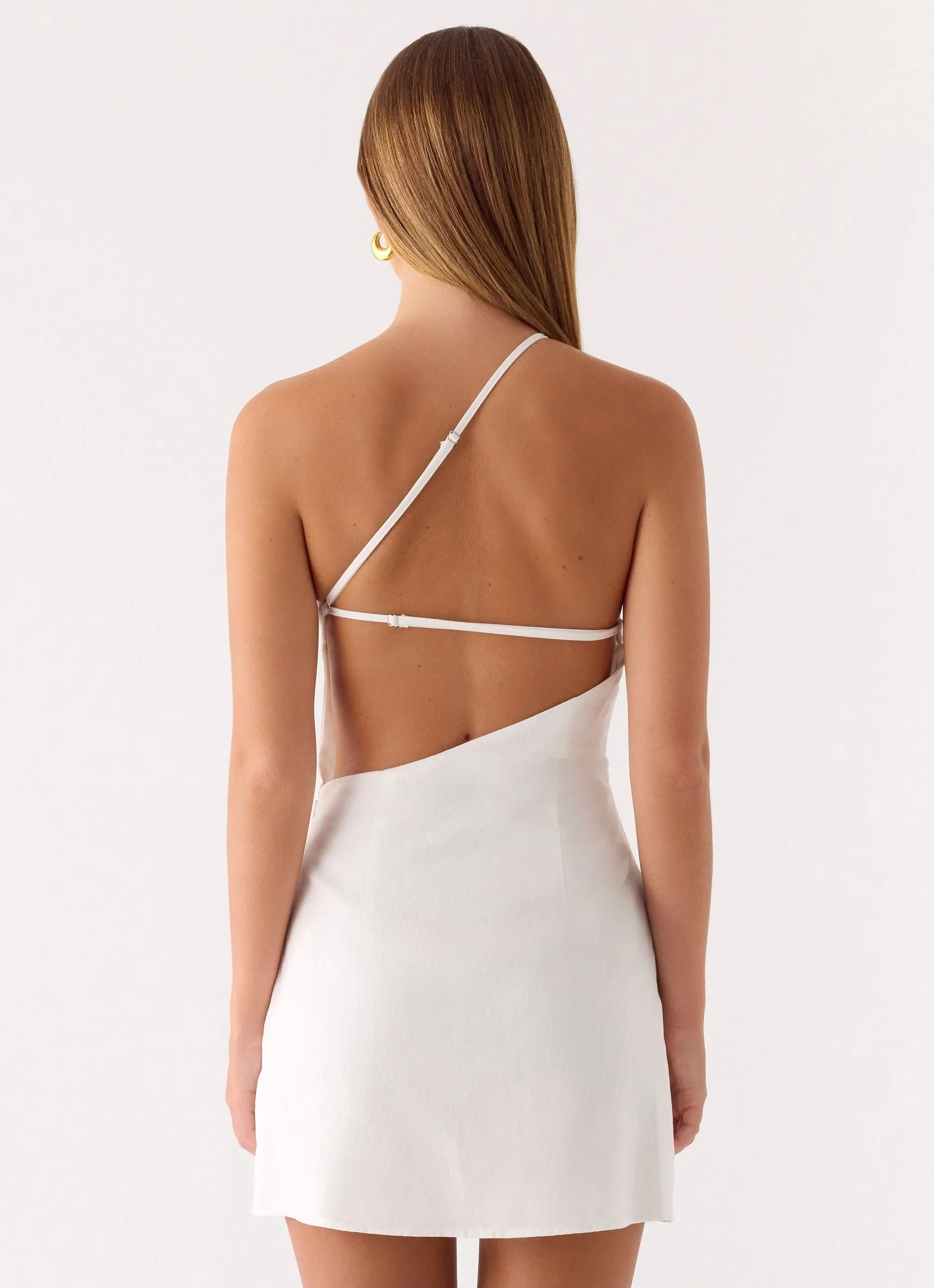 Willa Rose Mini Dress White