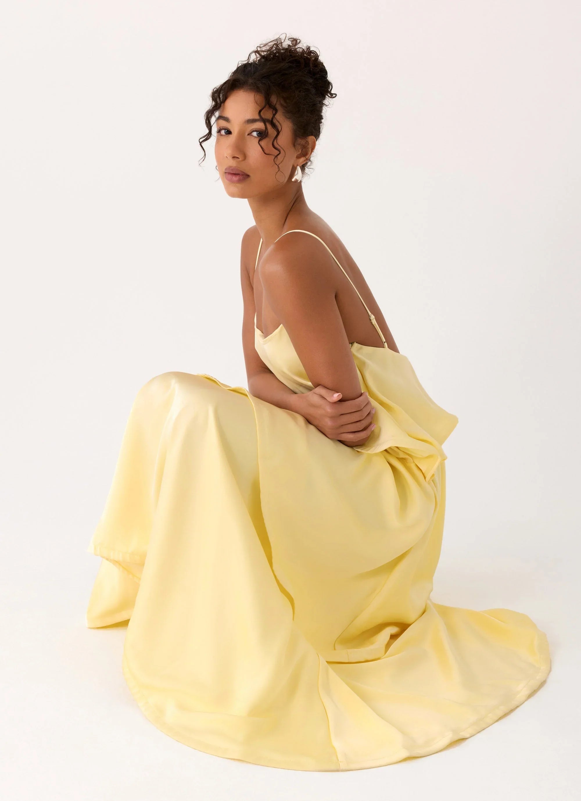 Becka Maxi Dress Yellow
