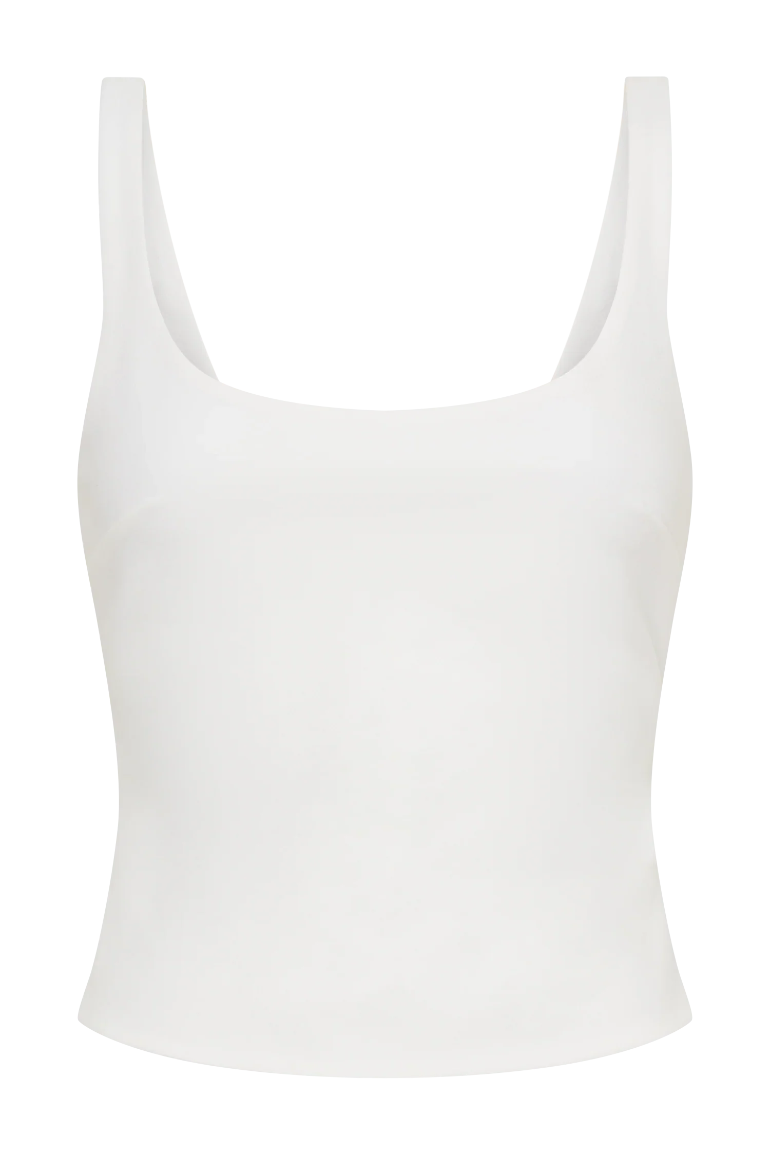 Blanca Stretch Crepe Cami Top White