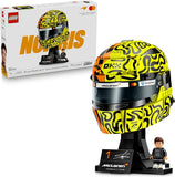 LEGO Editions McLaren MasterCard F1 Team Lando Norris Helmet Building Set for Adults Ages 18 F1 Bedroom Office or Shelf Decor for Fans Gift for Men Women 43023