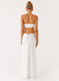 Kiss Me Cut Out Maxi Ivory
