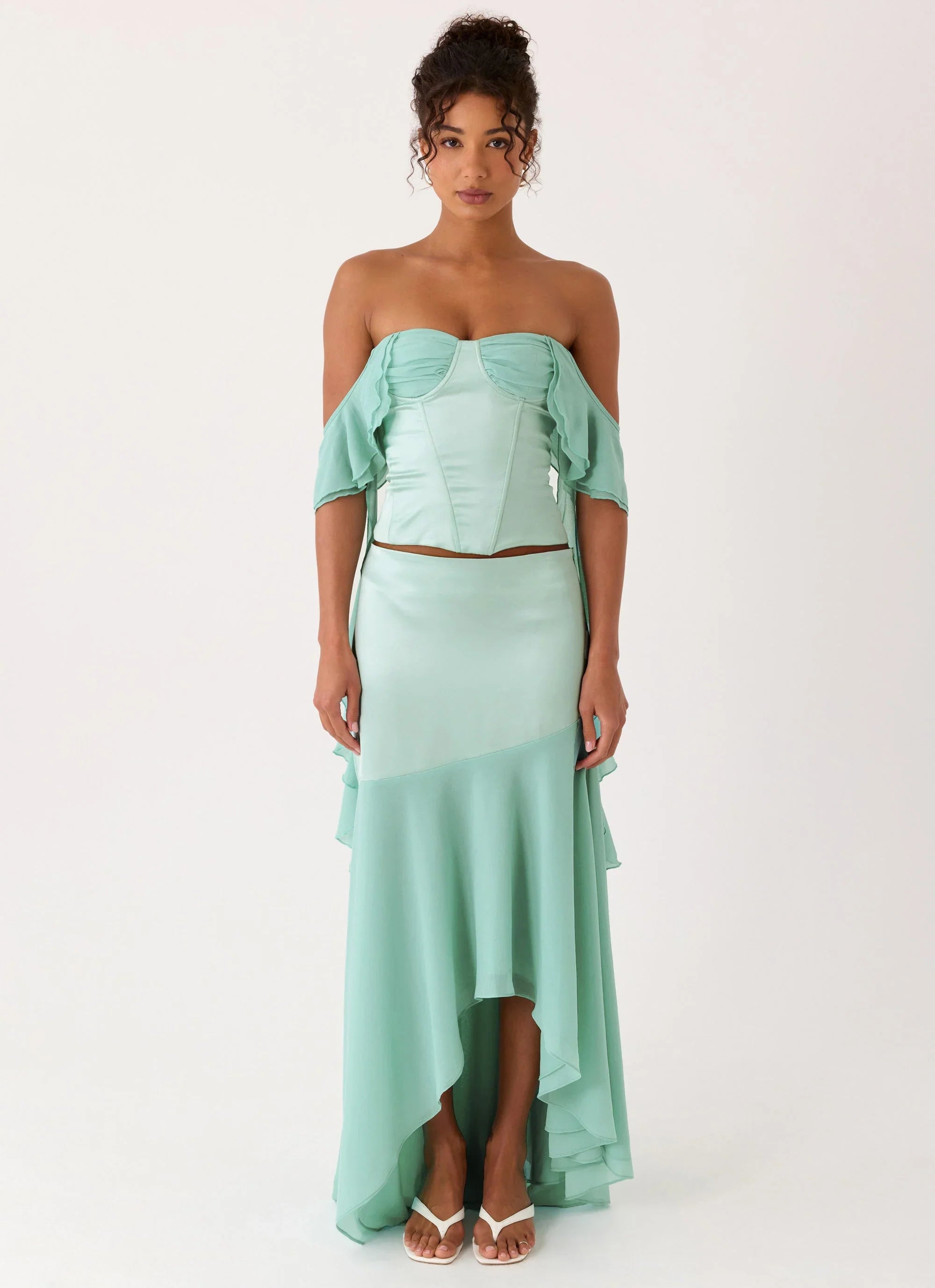Deenesa Maxi Skirt Mint