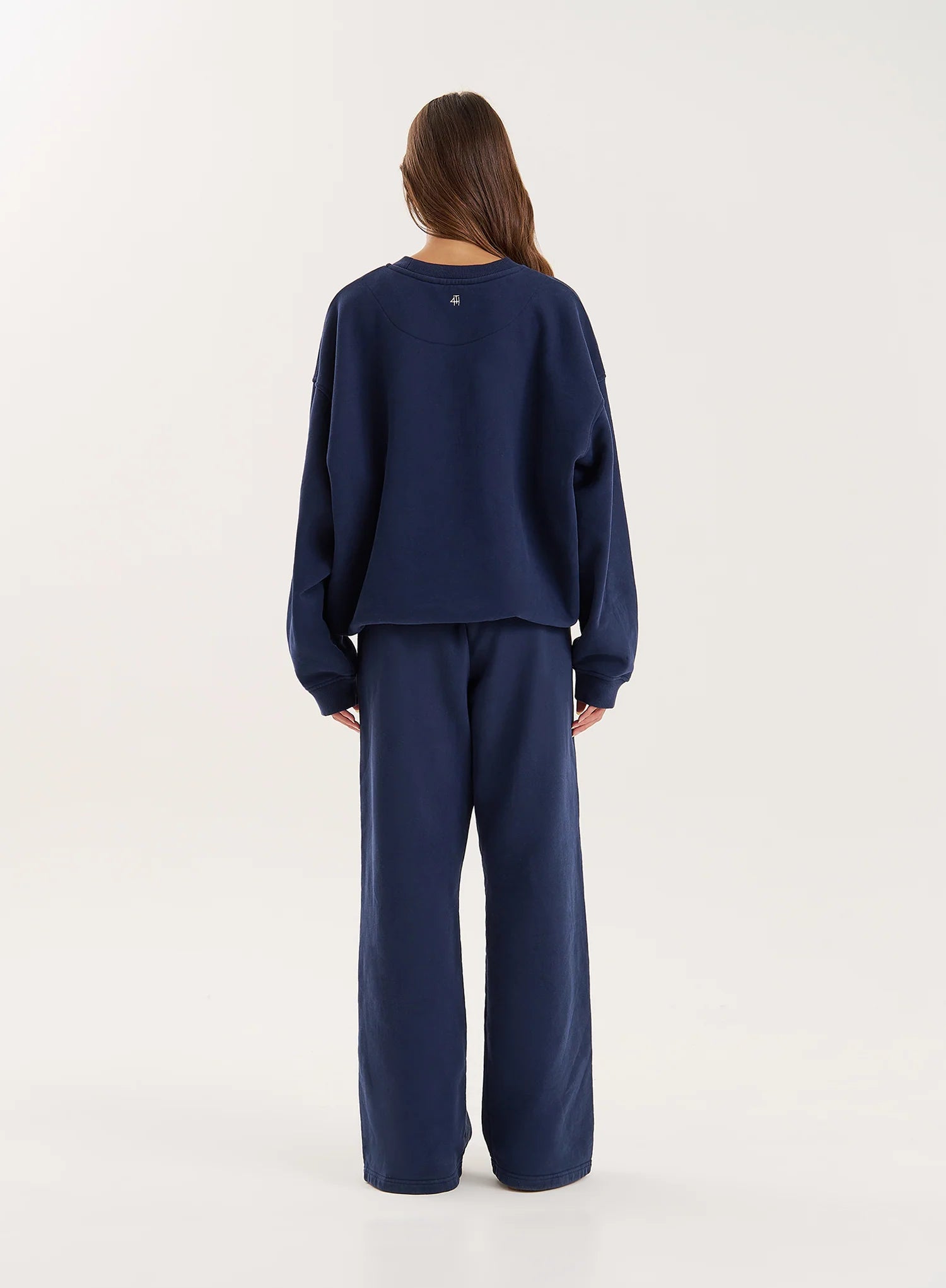 Navy Fourth Embroidered Branded Sweatshirt