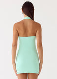 Vedetta Mini Dress Aqua
