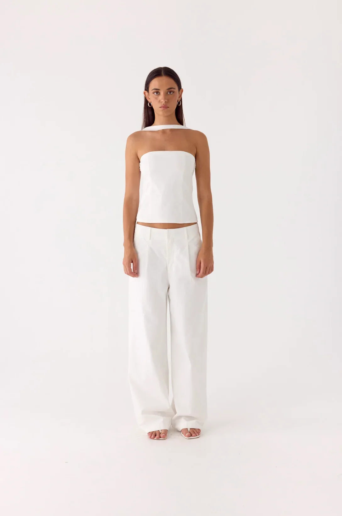 Emilia Pant White