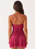 Emily Mini Dress Fuchsia