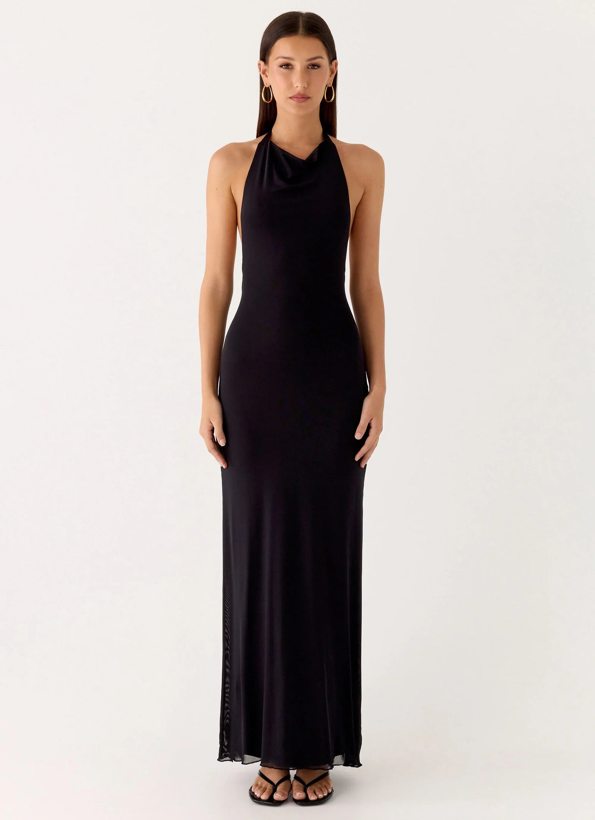 Starlight Nights Maxi Dress Black
