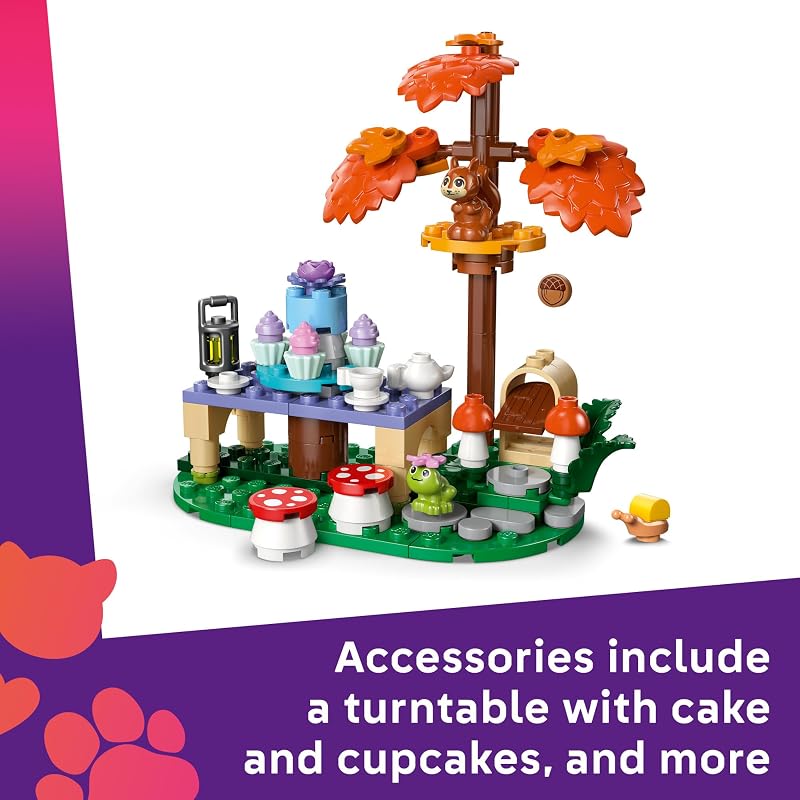 LEGO Friends Forest Tea Party 42690 Building Toys for Girls Boys Ages 6 Toy Playset W 2 Minidolls 116 pieces Gift for Birthdays