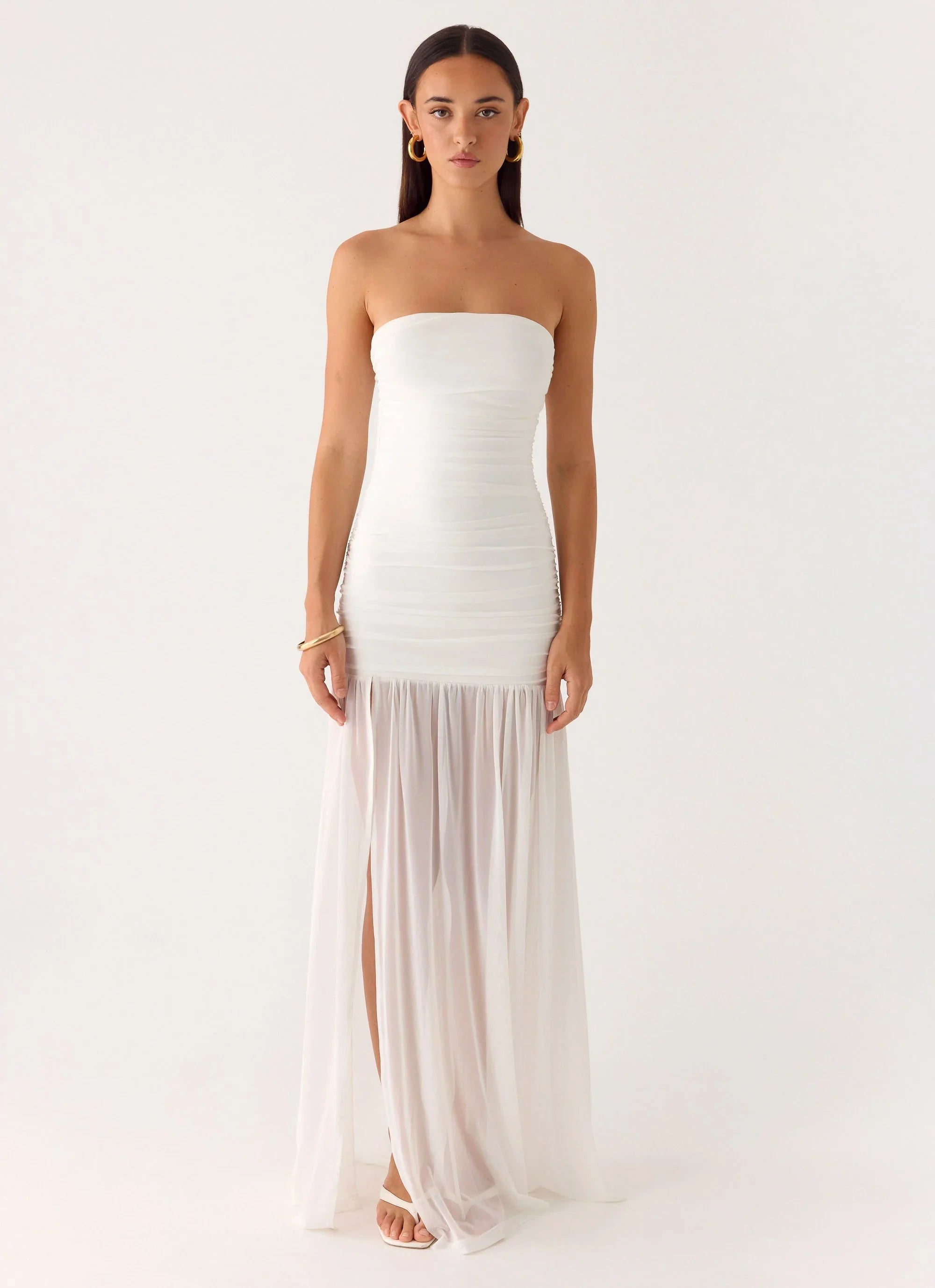 Savaya Maxi Dress White