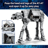 LEGO Star Wars Imperial Remnant AT AT with INT 4 75454 Building Toy for Boys Girls Ages 10 Display as Bedroom Decor 6 Minifigures 1453 pieces Gift for Birthdays