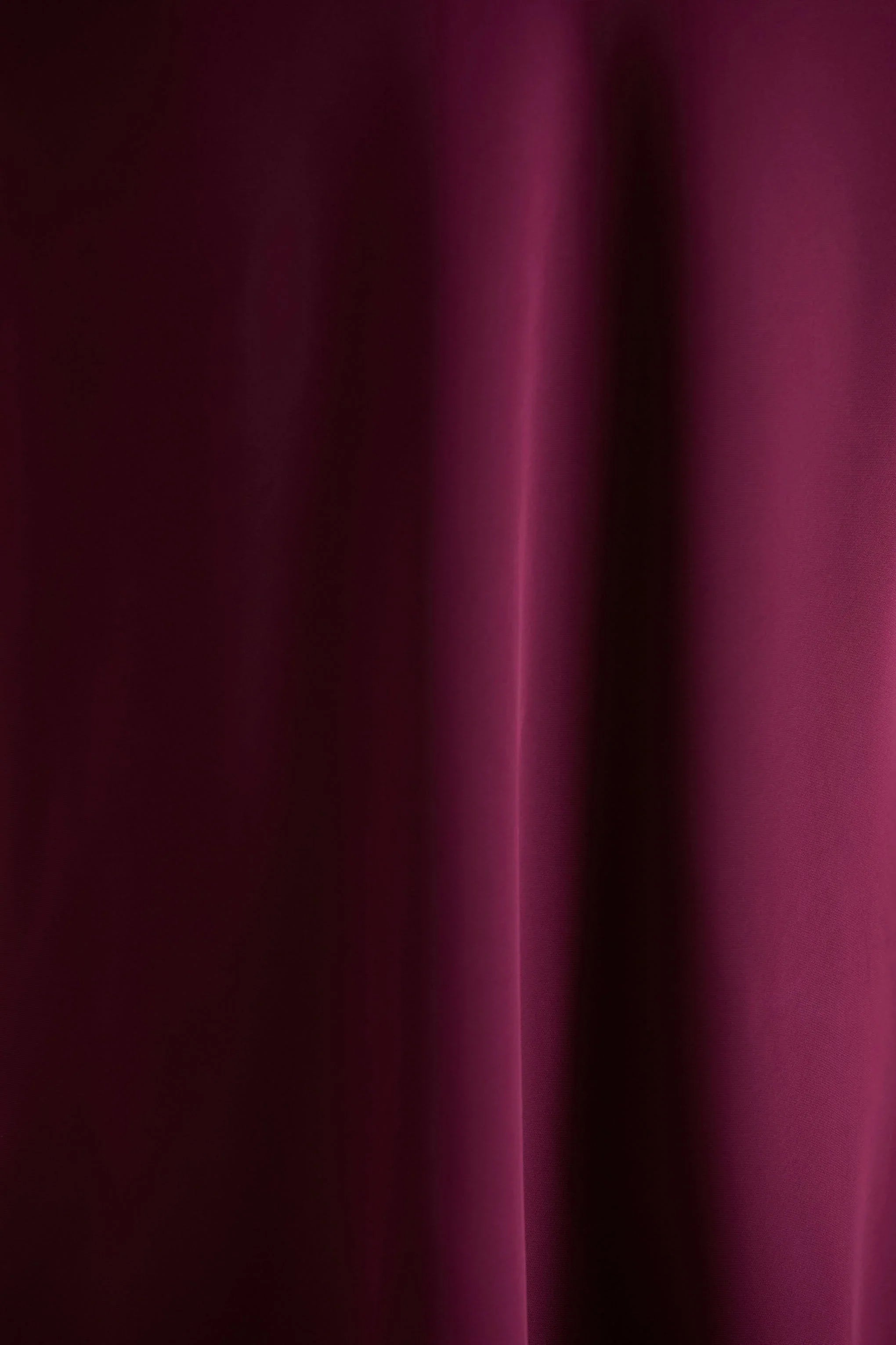 Celina Burgundy Satin High Neck Maxi Dress