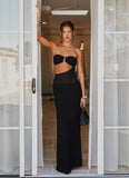 No Apologies Maxi Dress Black