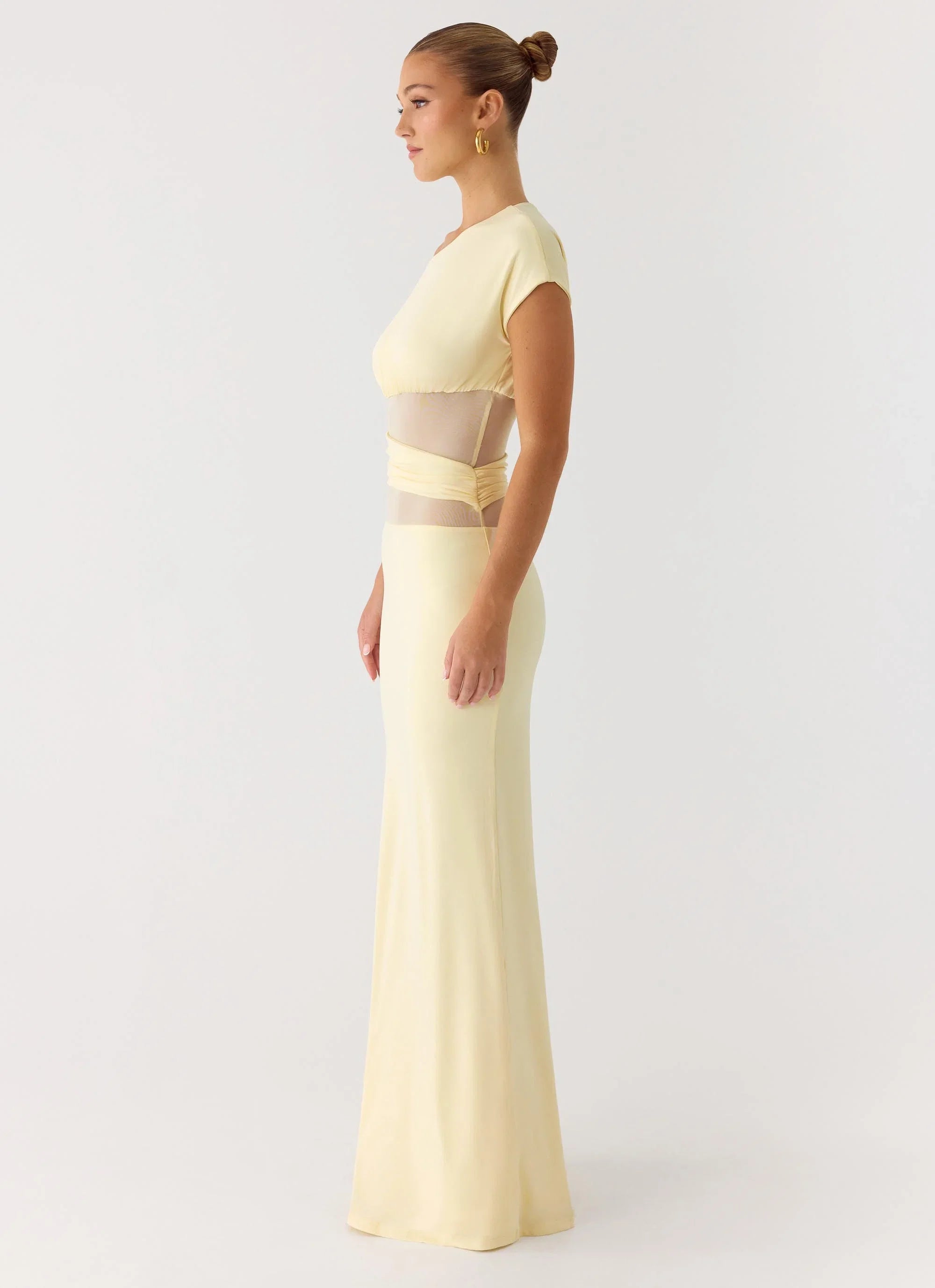 Like Honey Maxi Dress Butter Yellow