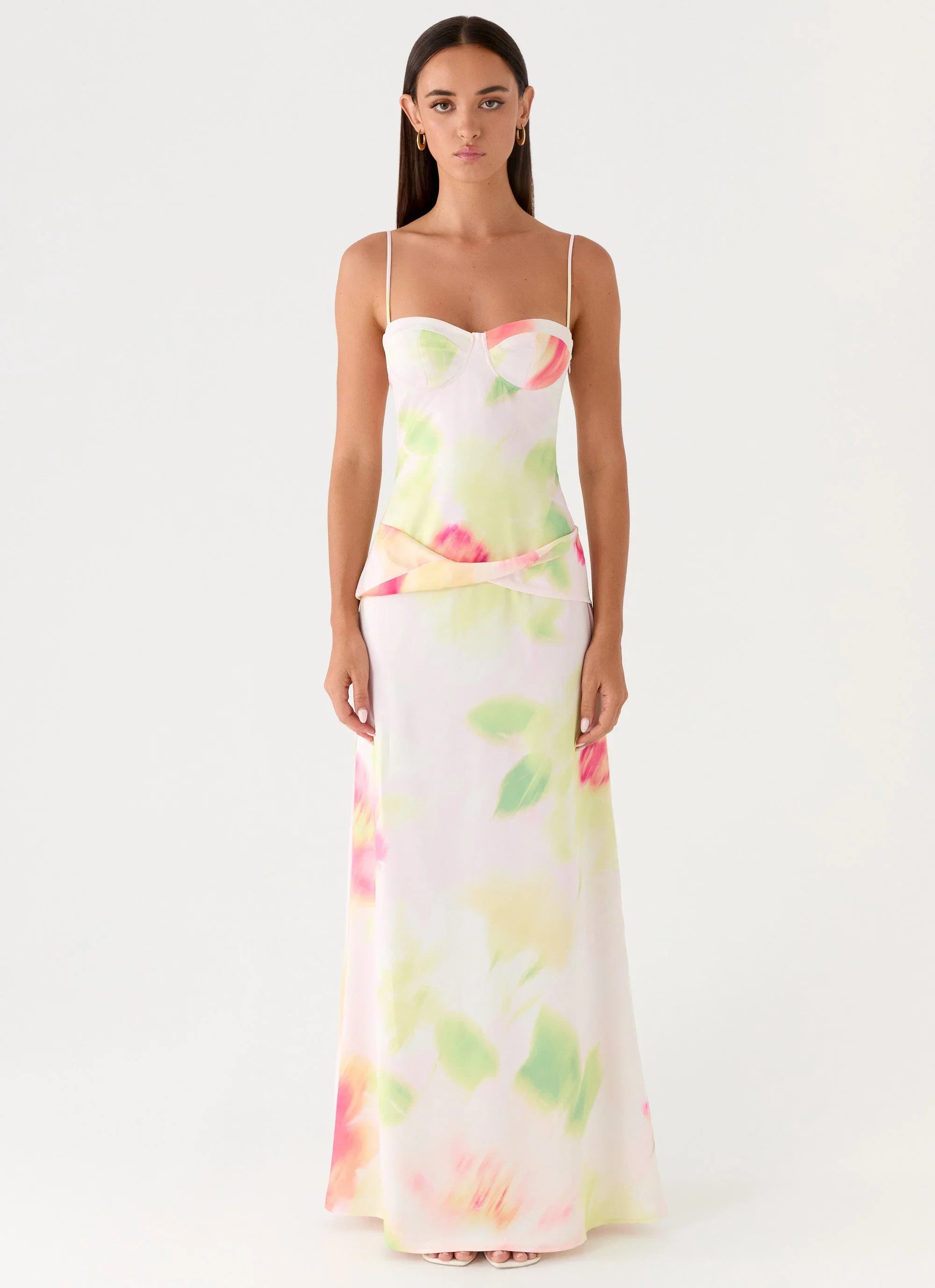 Burning Up Maxi Dress Floral Romance