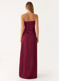 Jiana Maxi Dress Merlot
