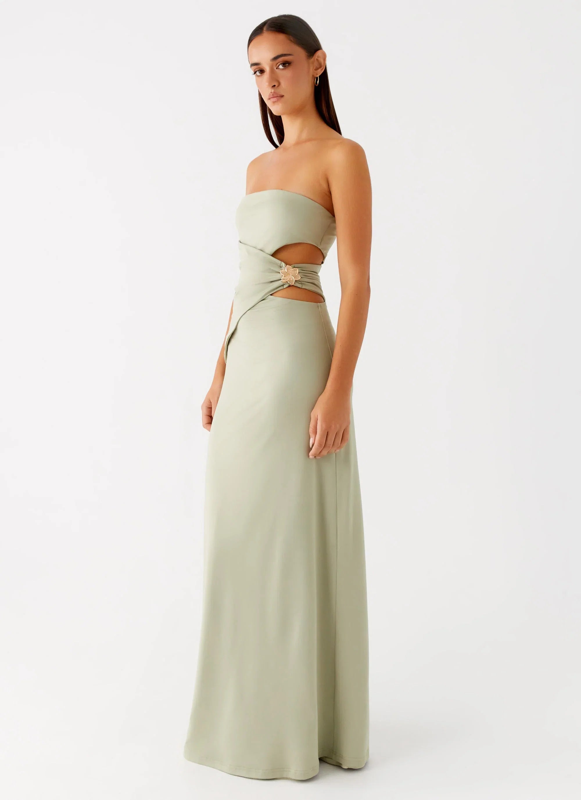 Anetta Maxi Dress Sage