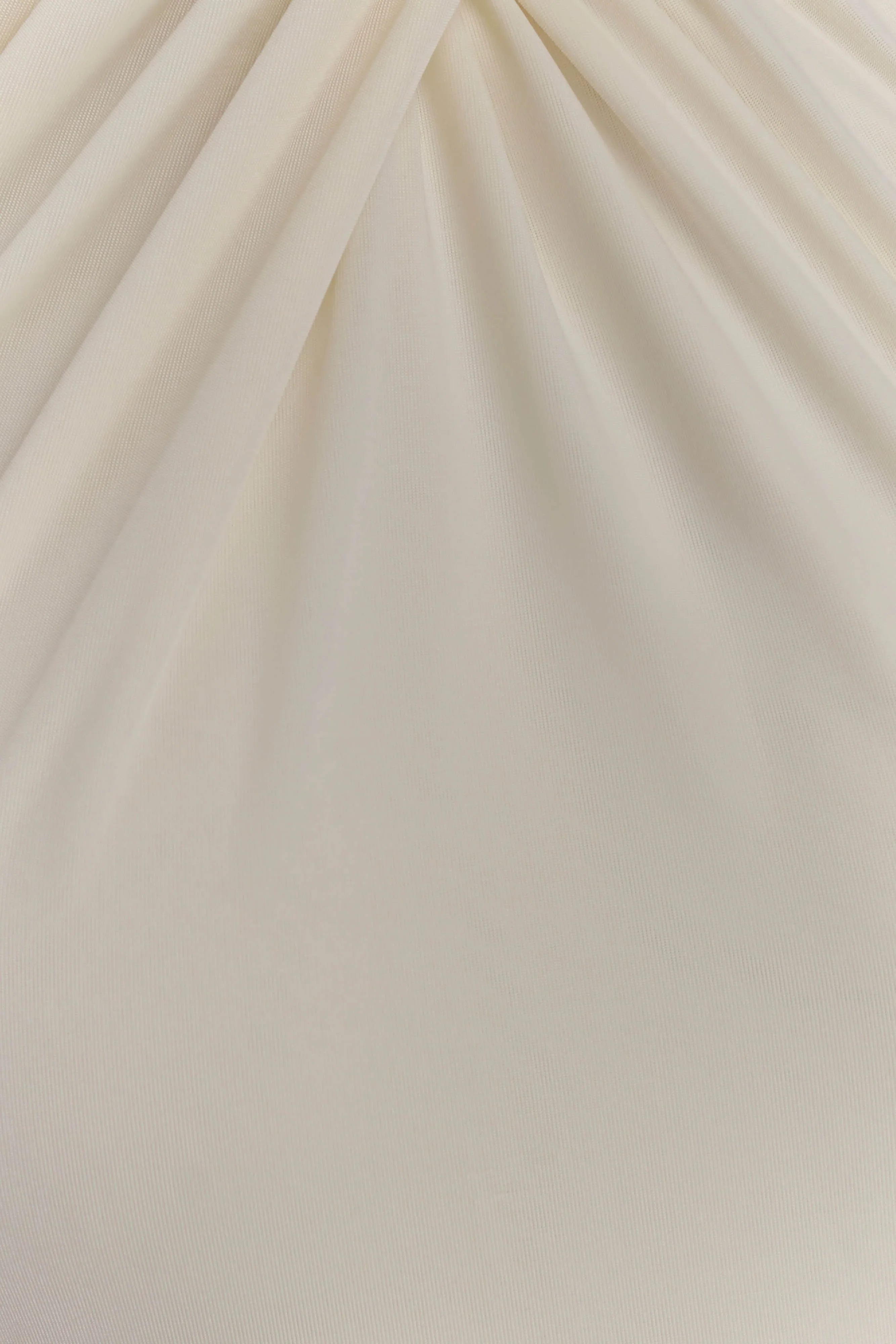 Elyna Slinky Halter Maxi Dress Ivory