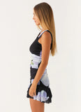 Maverick Mini Dress Flower Print