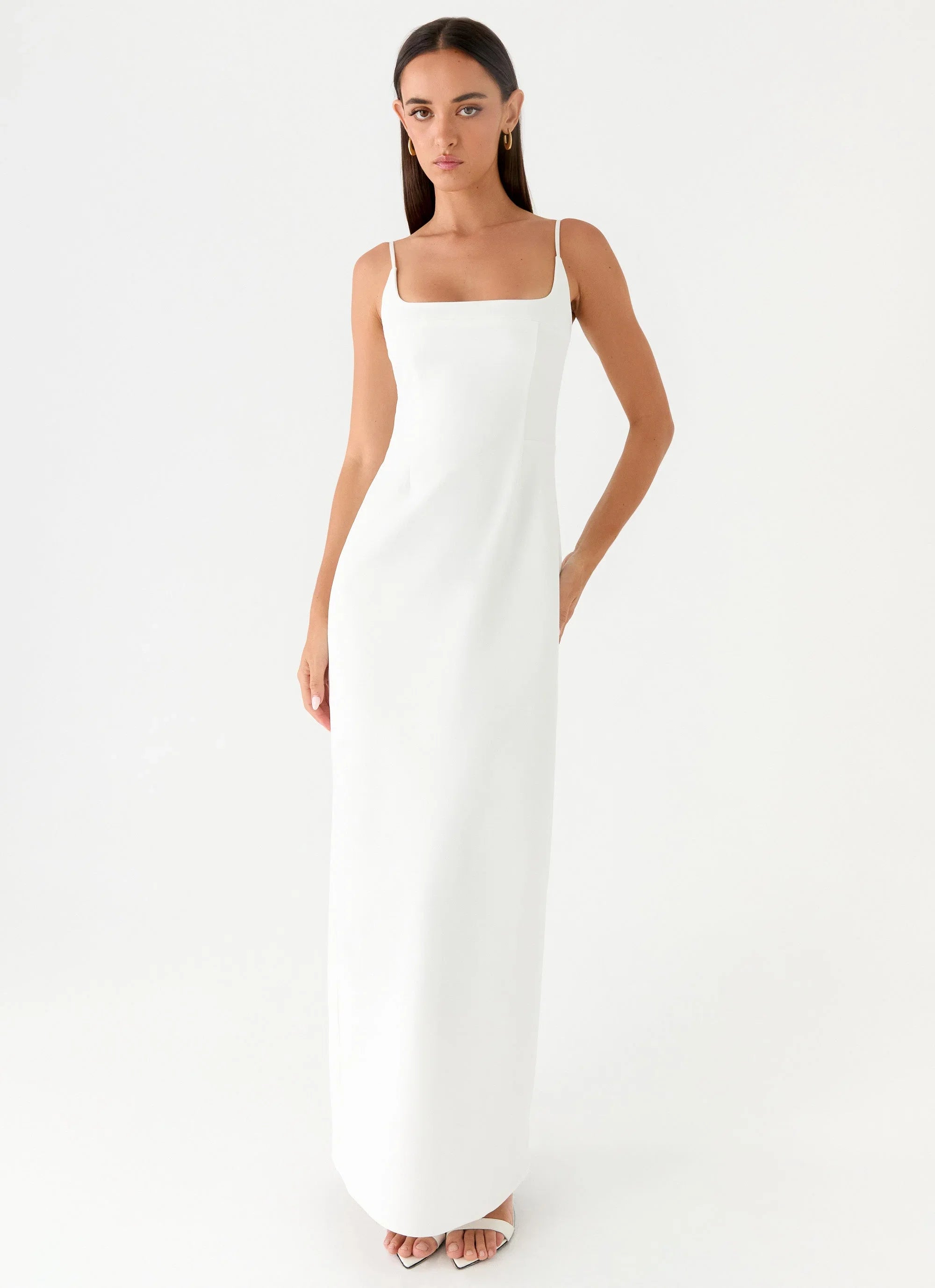 Aralyn Maxi Dress White