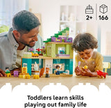 LEGO DUPLO Town 3 in 1 Modern Family House with Figures Building Toy Learning Play Set for Toddler Boys Girls Ages 2 Fine Motor Skills Toys for Preschool Gift for Birthdays 10470
