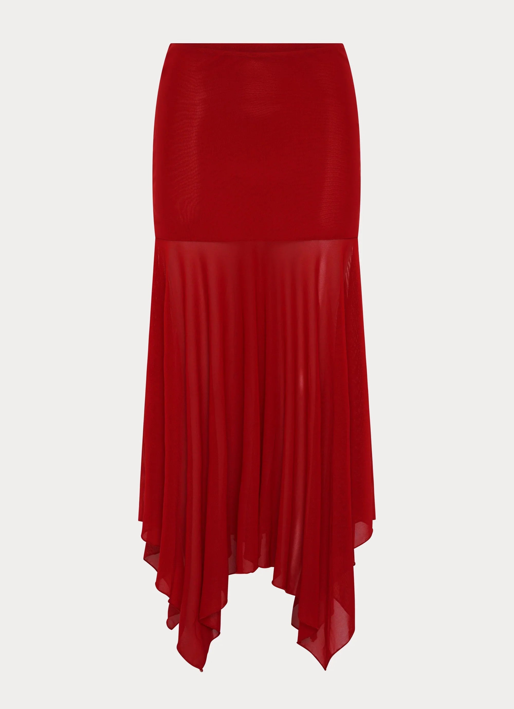 Dionne Maxi Skirt Red
