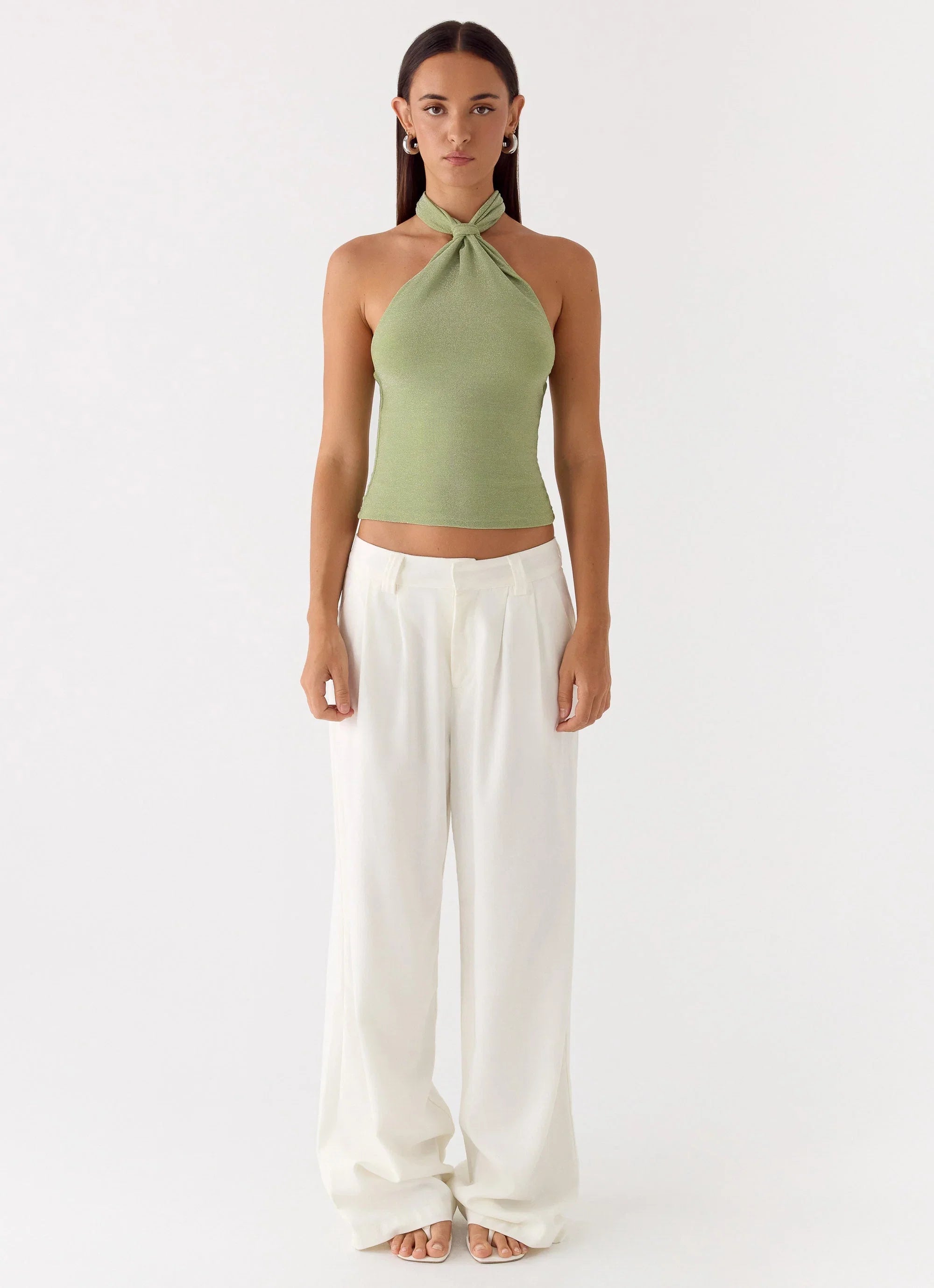 Amber Light Top Sage