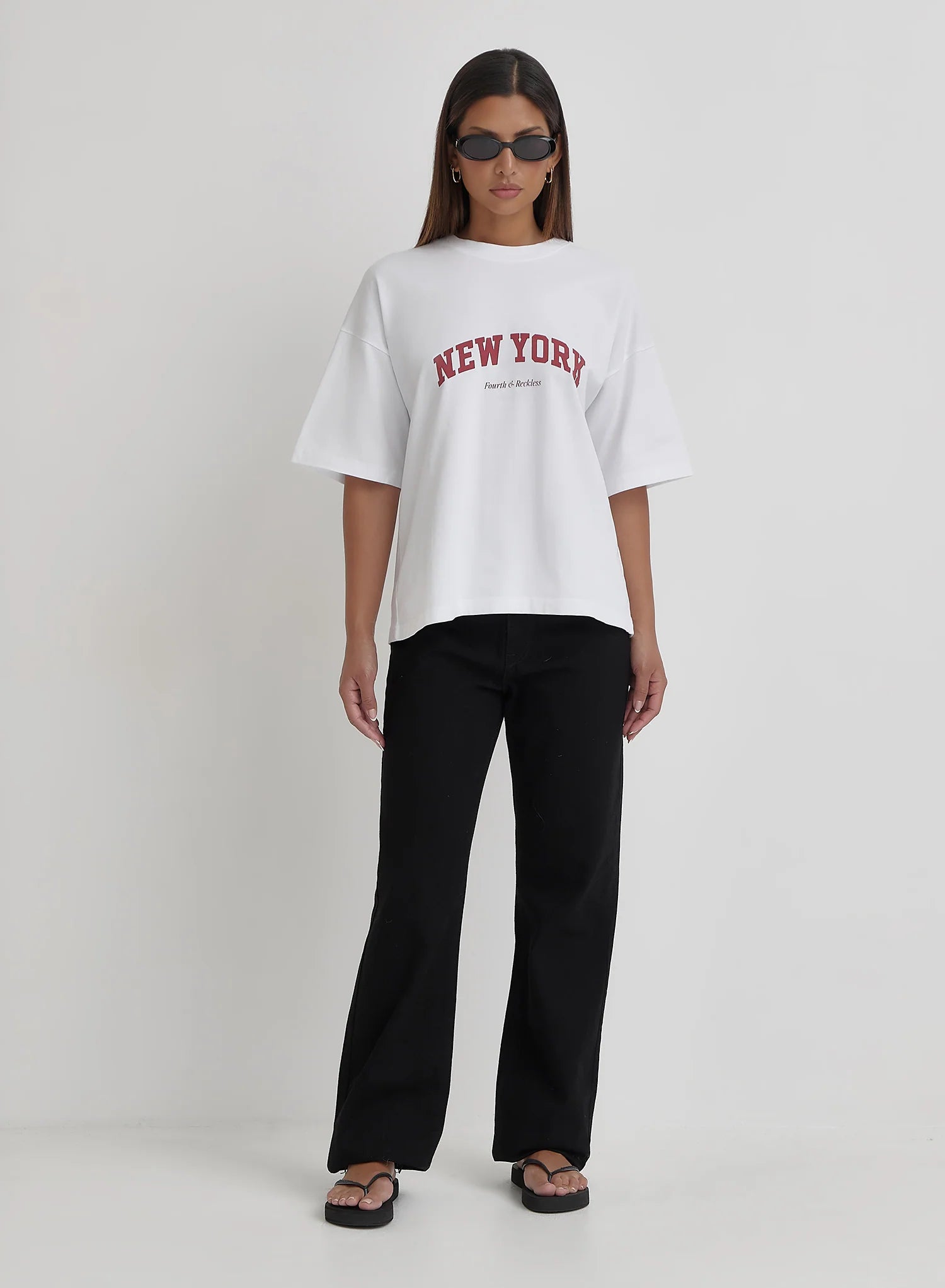 White New York T shirt