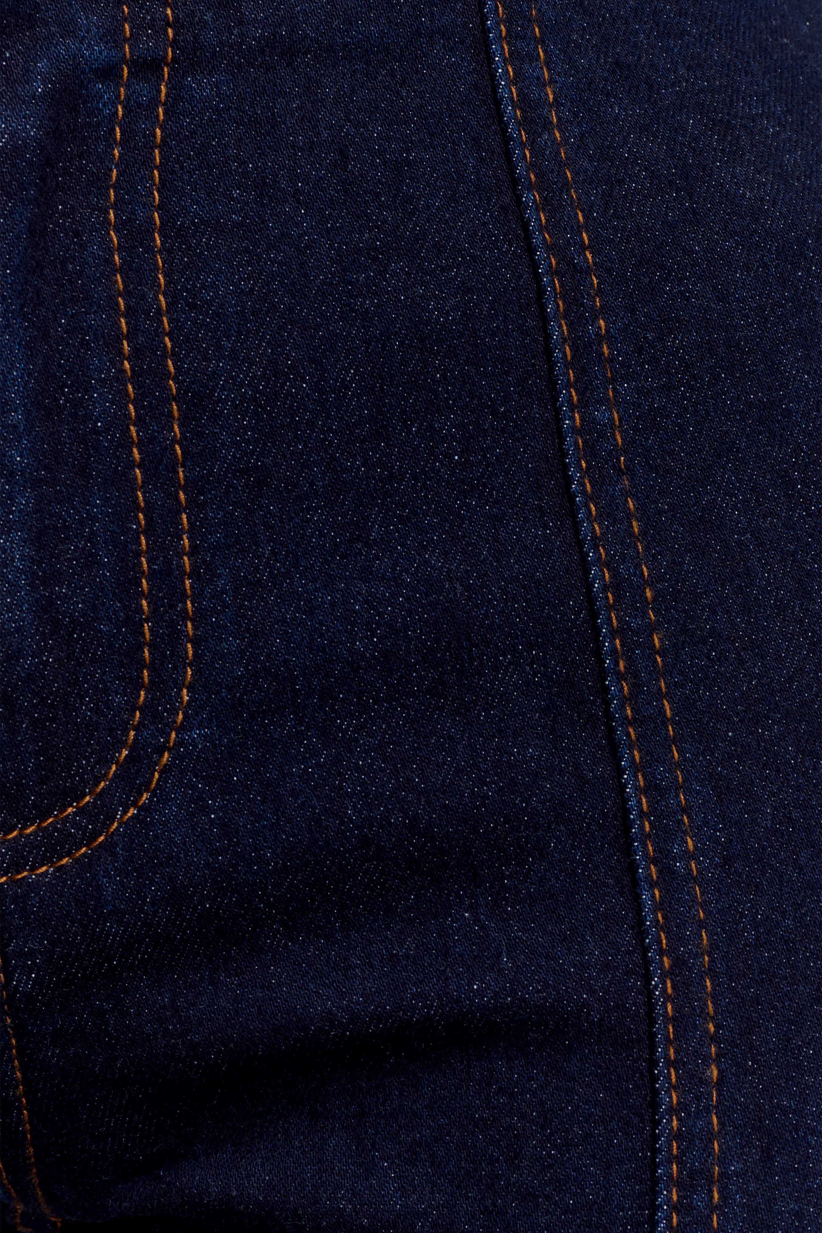 Clio Paneled Flare Jeans Indigo Blue