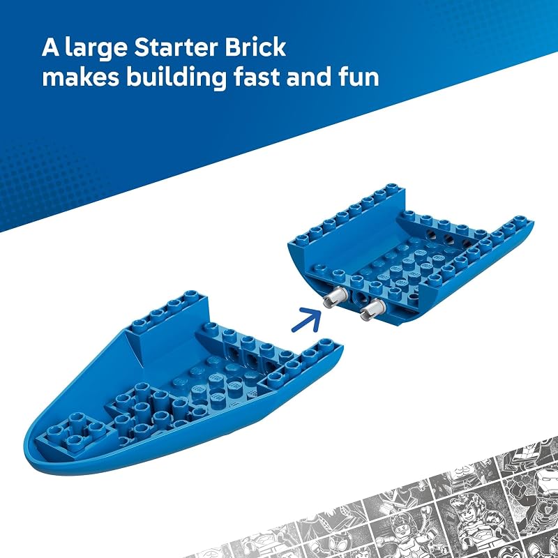 LEGO Marvel Spidey and His Amazing Friends Team Spidey Pirate Ship Building Toy for Kids Super Hero Pretend Play Set for Preschool Boys Girls Ages 4 Gift Idea for Birthdays 11208