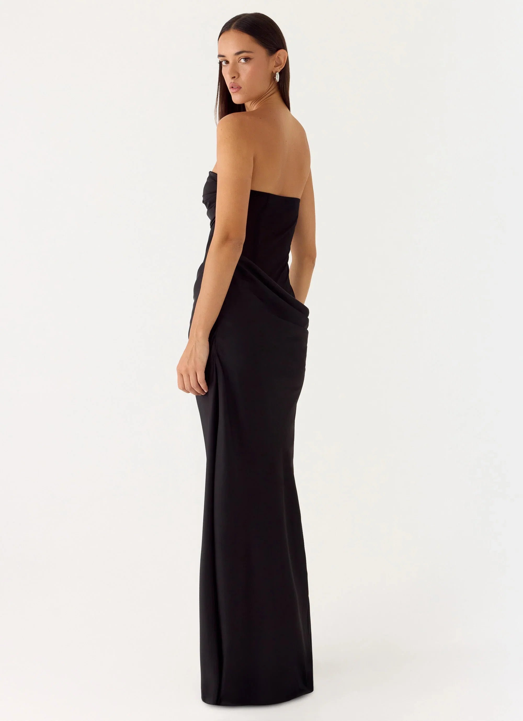 Champagne Skies Maxi Dress Black
