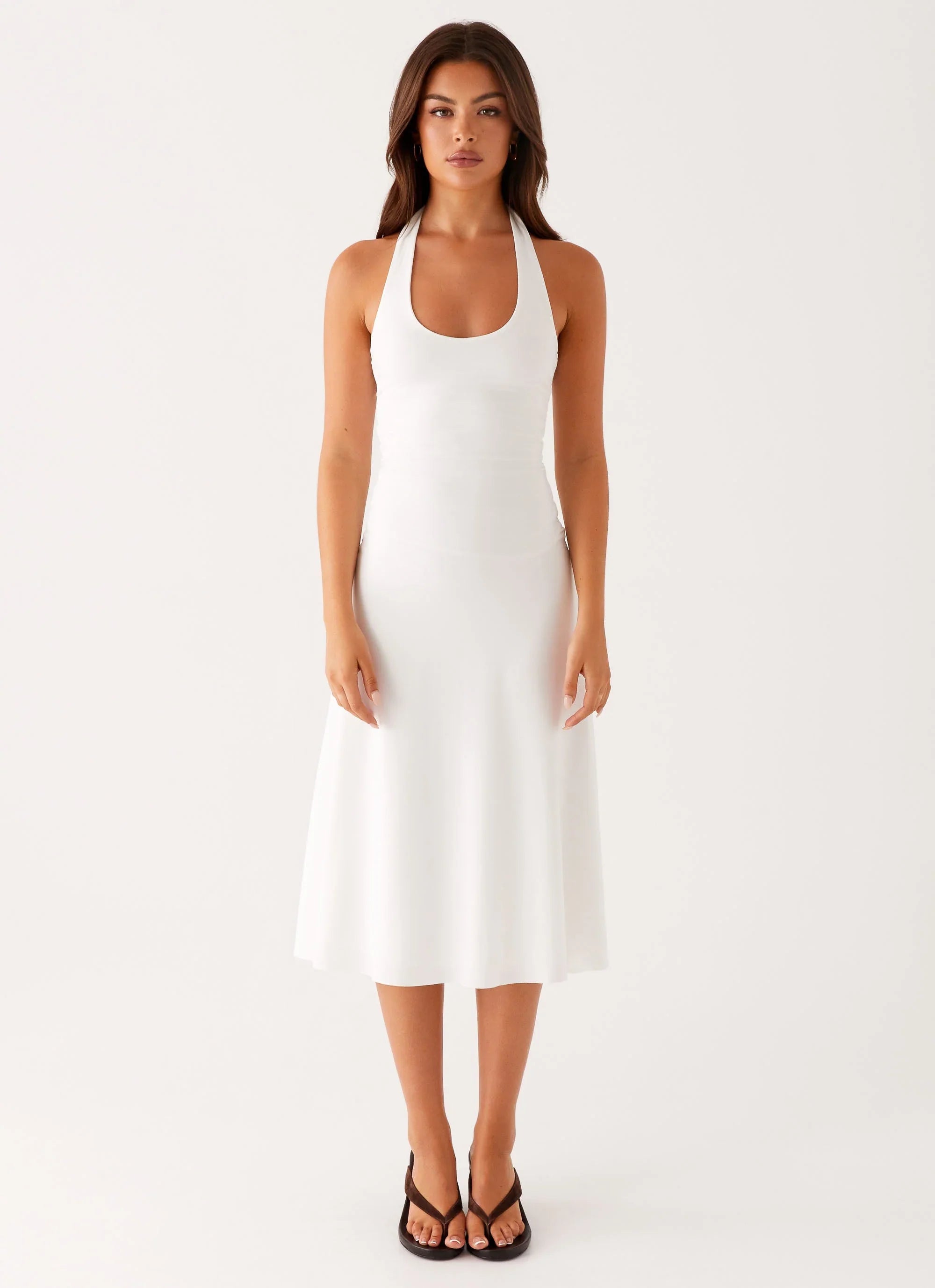 Klyne Midi Dress Ivory