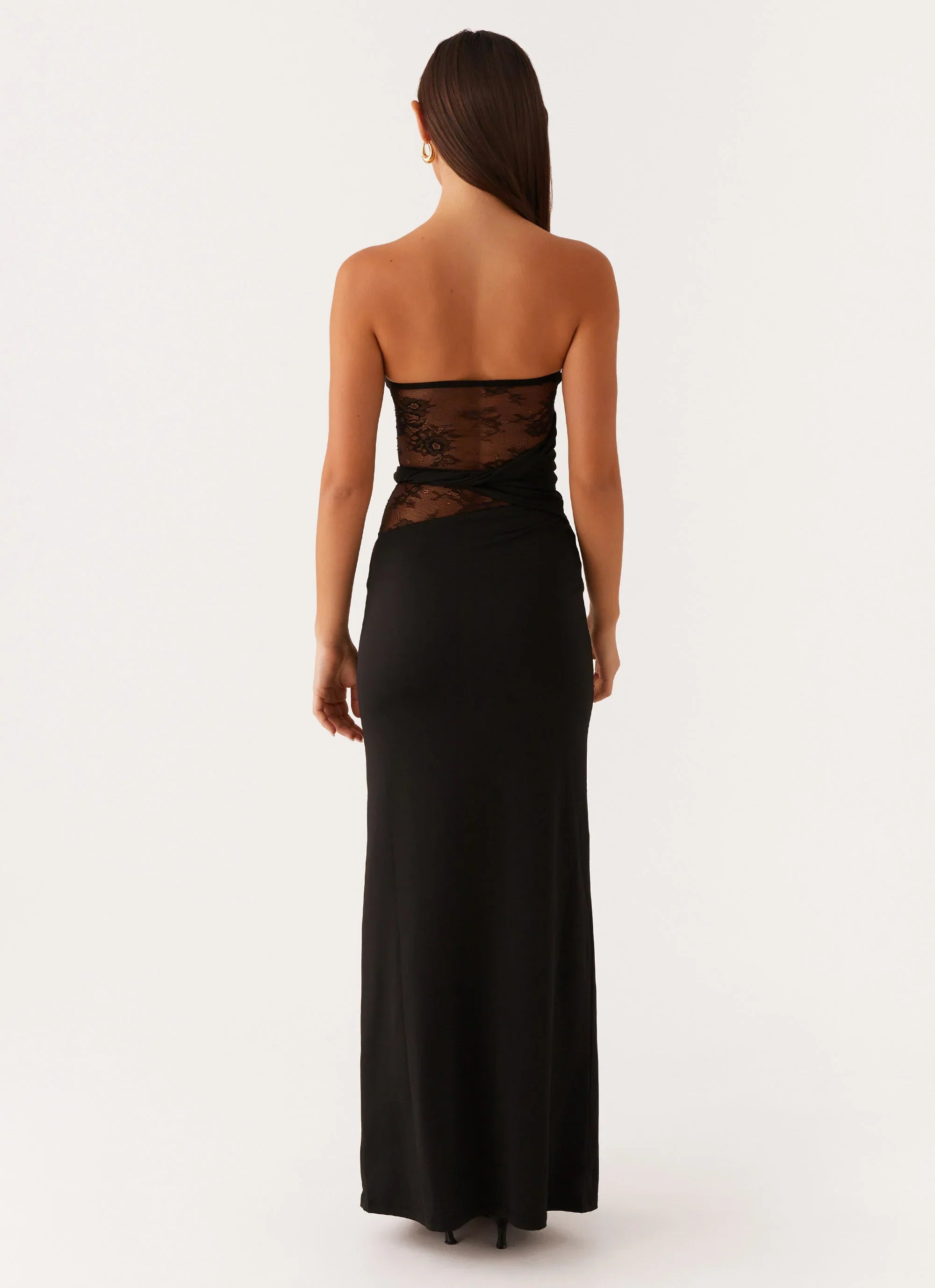 Karma Strapless Maxi Dress Black