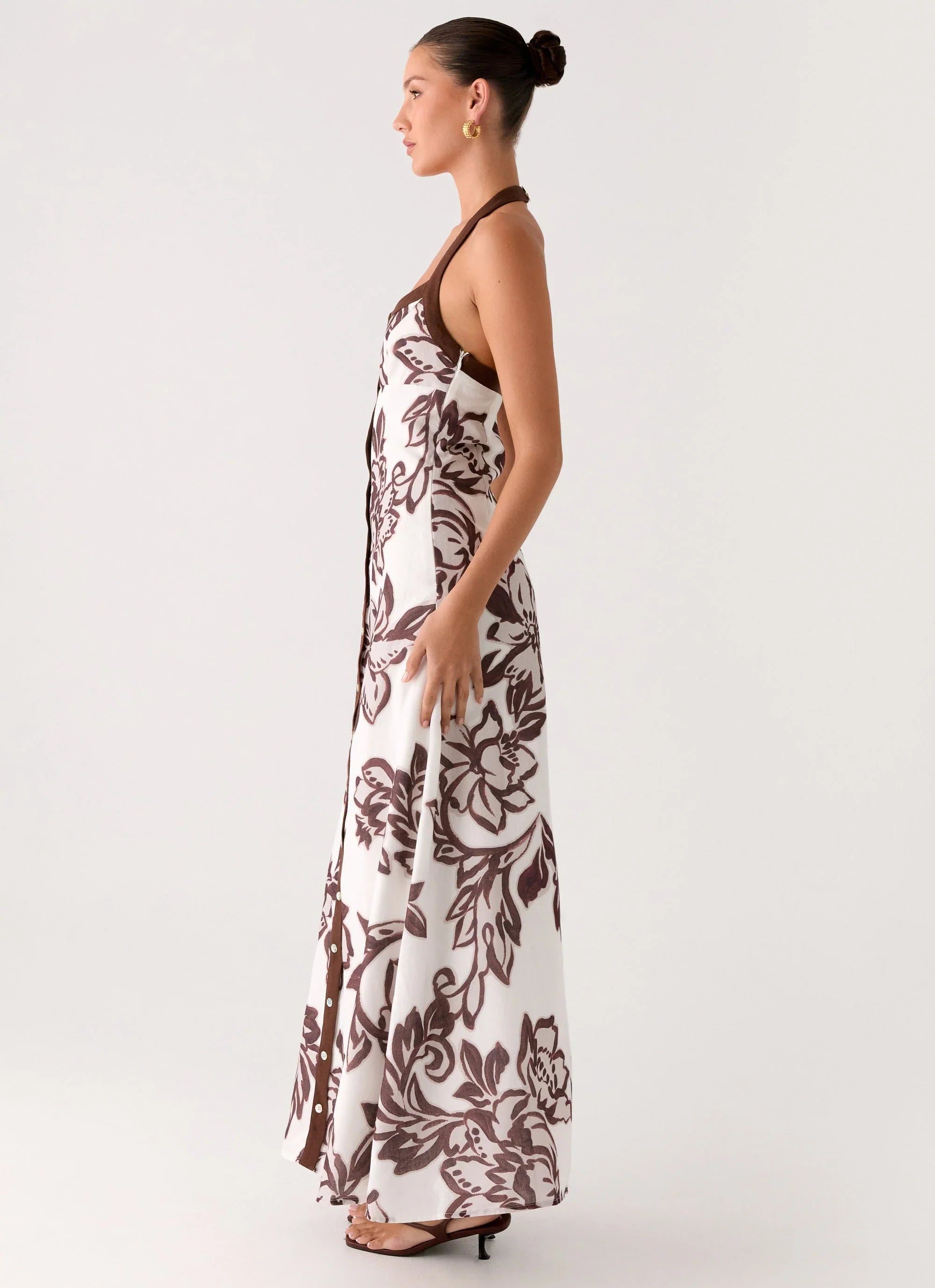 Jovanni Maxi Dress Vanilla Meadow