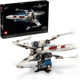 LEGO Star Wars Ultimate Collector Series X Wing Starfighter Building Set for Adults Star Wars Collectible for Build and Display with Luke Skywalker Minifigure Fun Gift Idea for Fans 75355