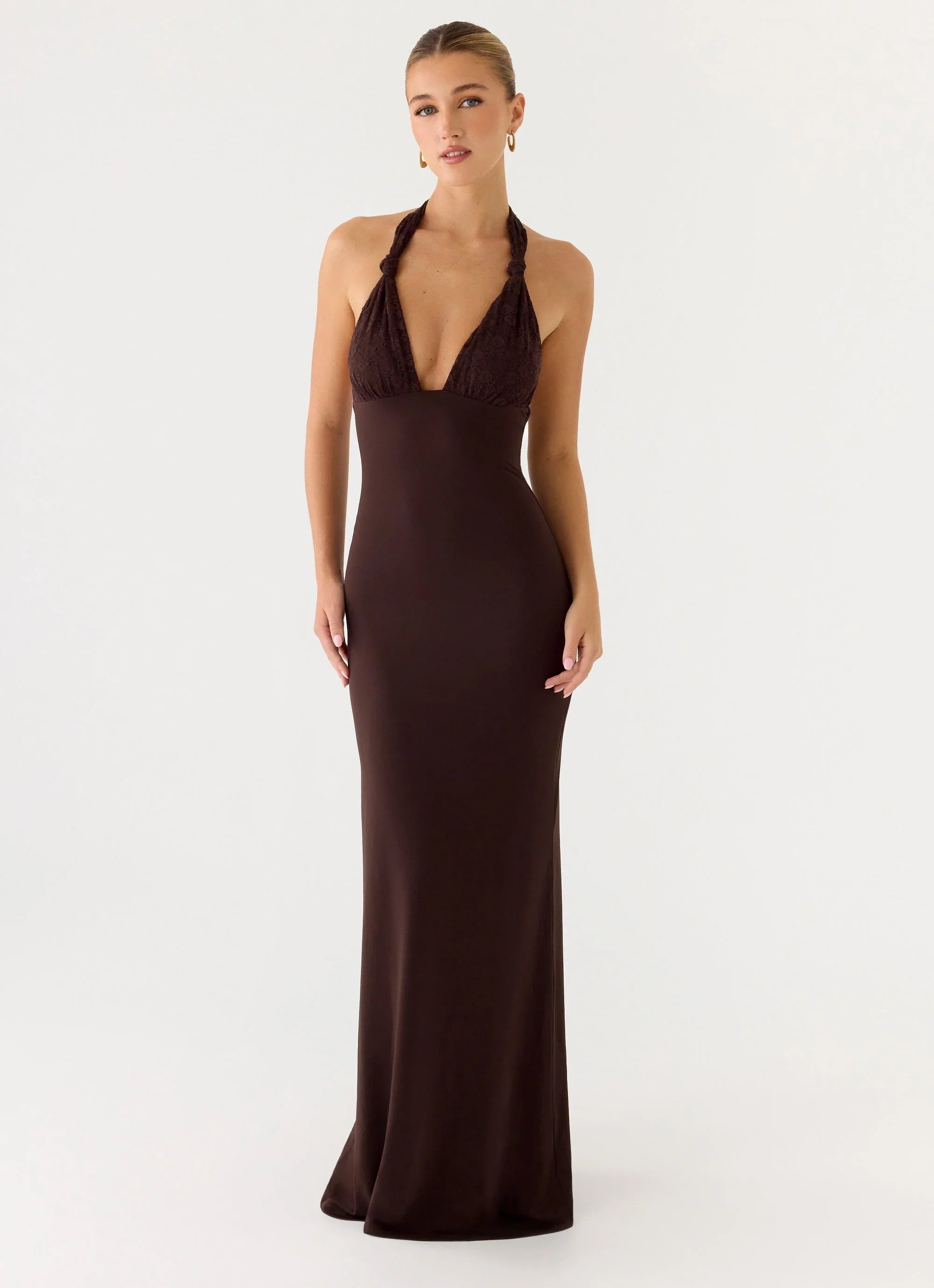 All I Need Maxi Dress Chocolate