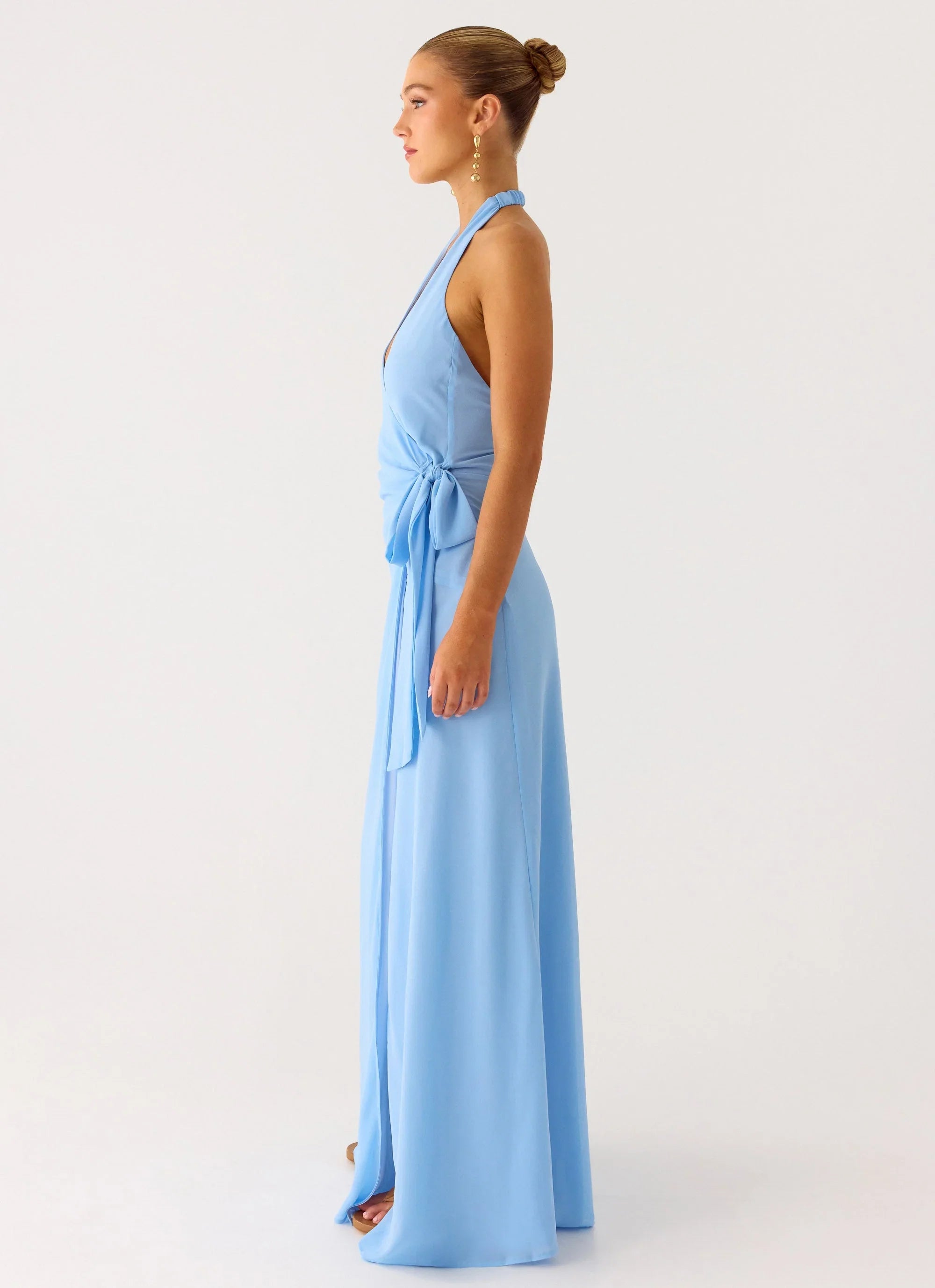 So Chic Maxi Dress Periwinkle