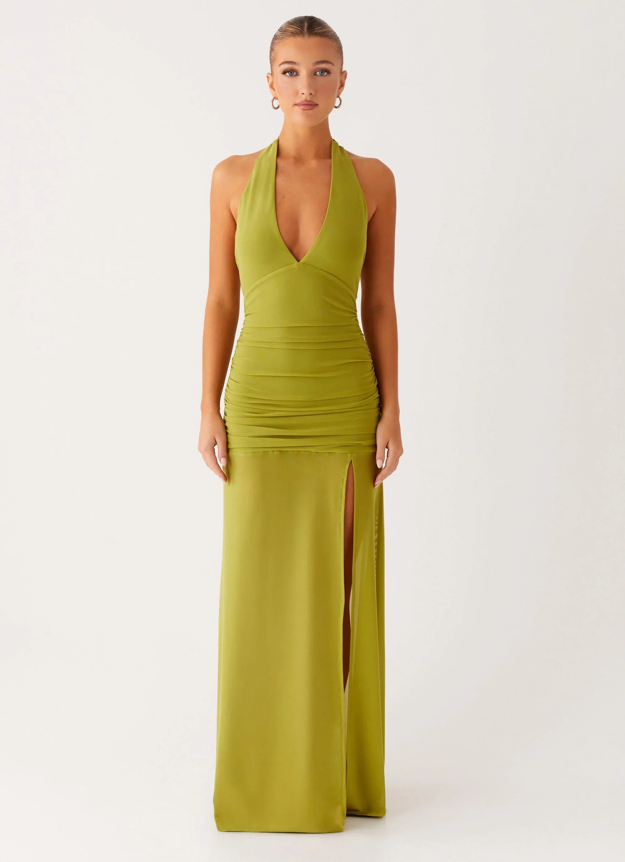 Island Muse Dress Lime