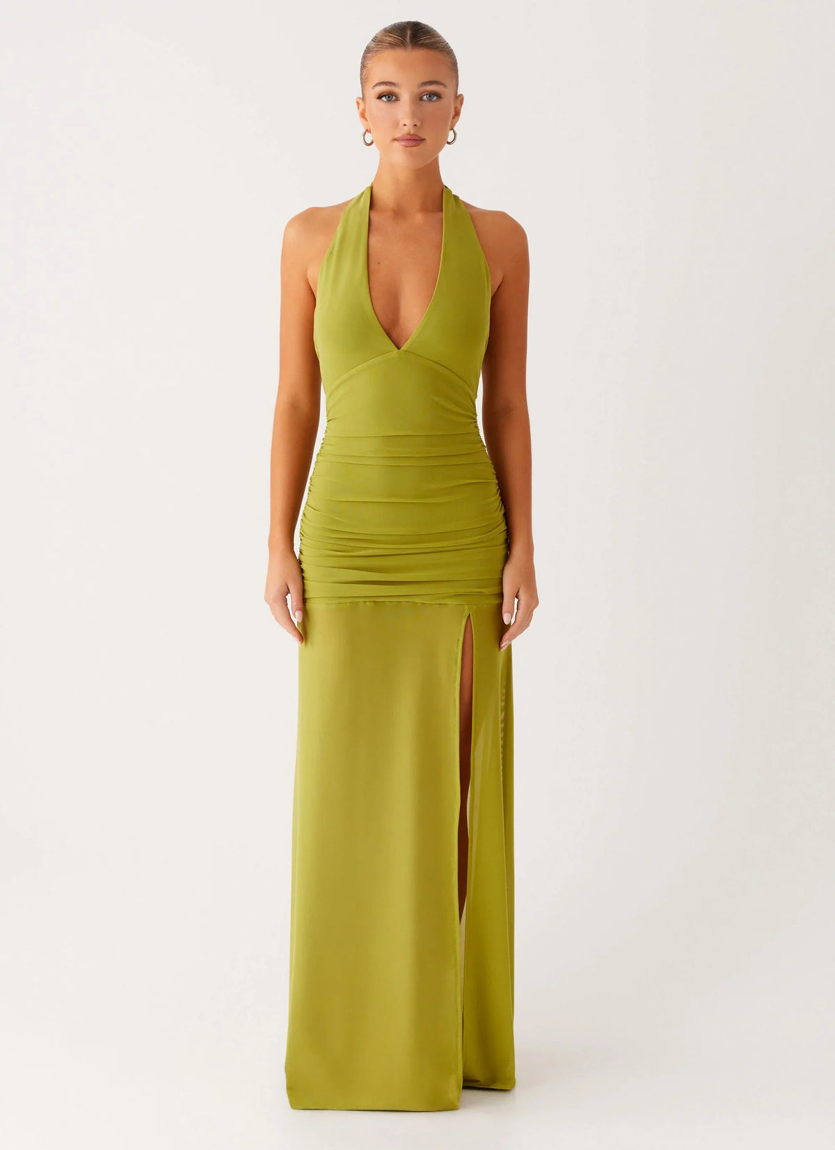 Island Muse Dress Lime