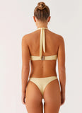 Kivara Bikini Top Yellow