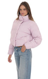 Puffer Jacket in Lilac