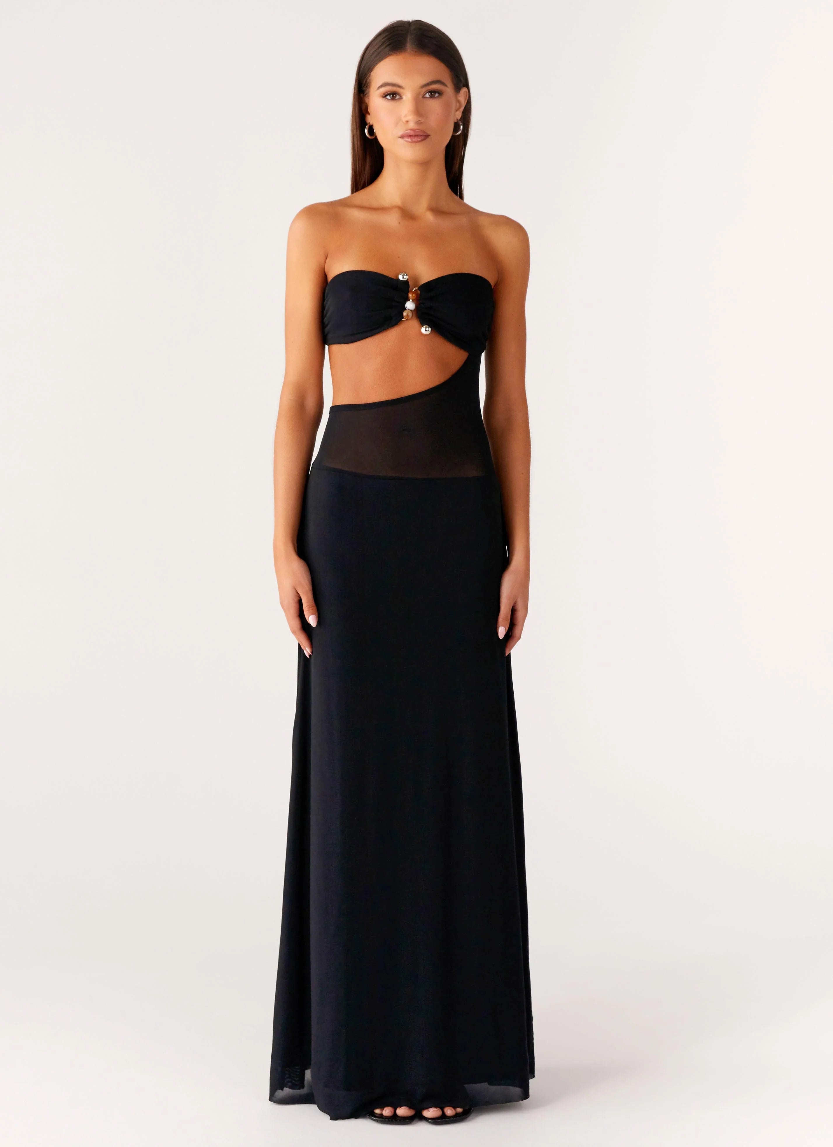No Apologies Maxi Dress Black
