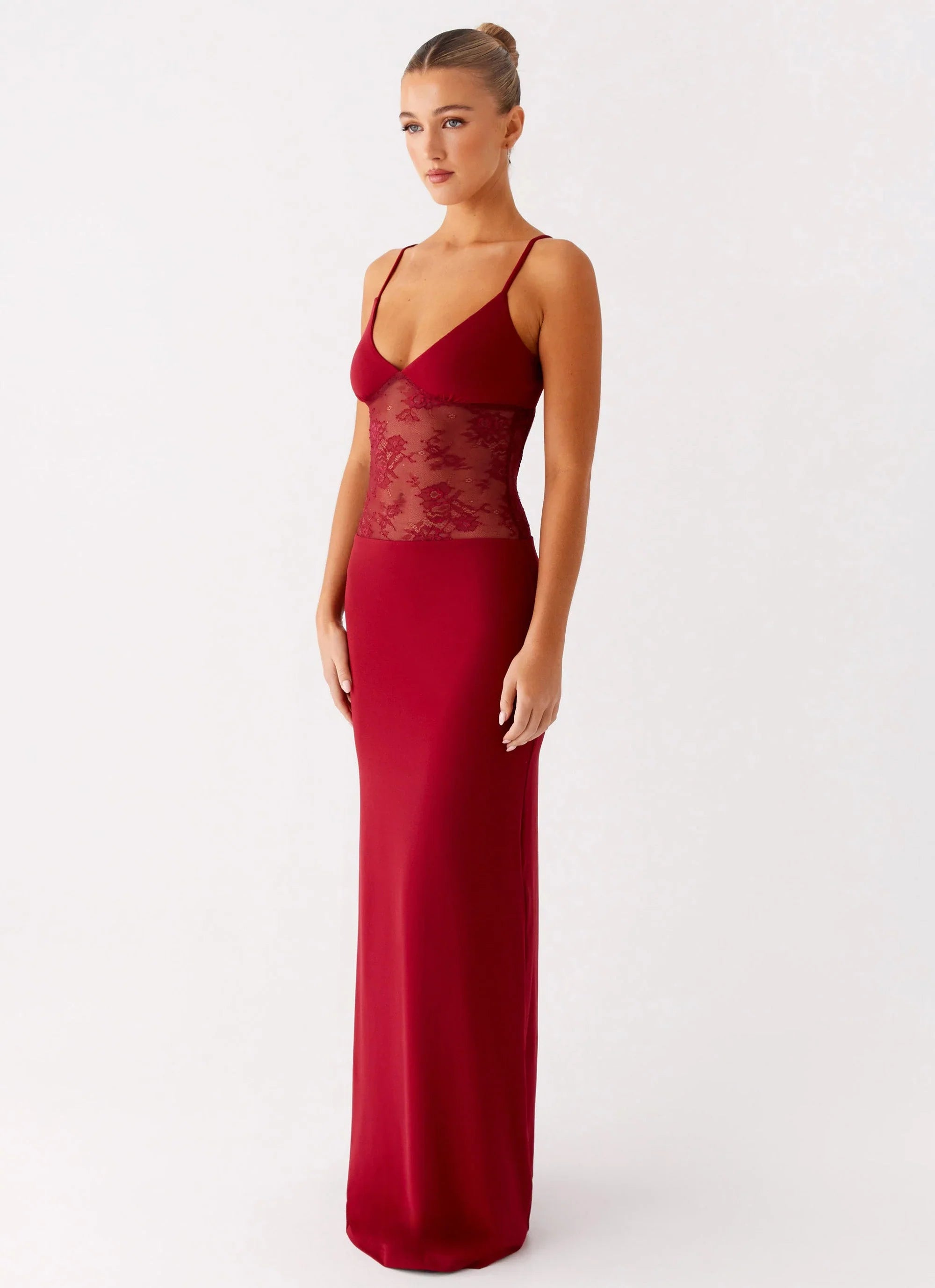 Envy Maxi Dress Maroon