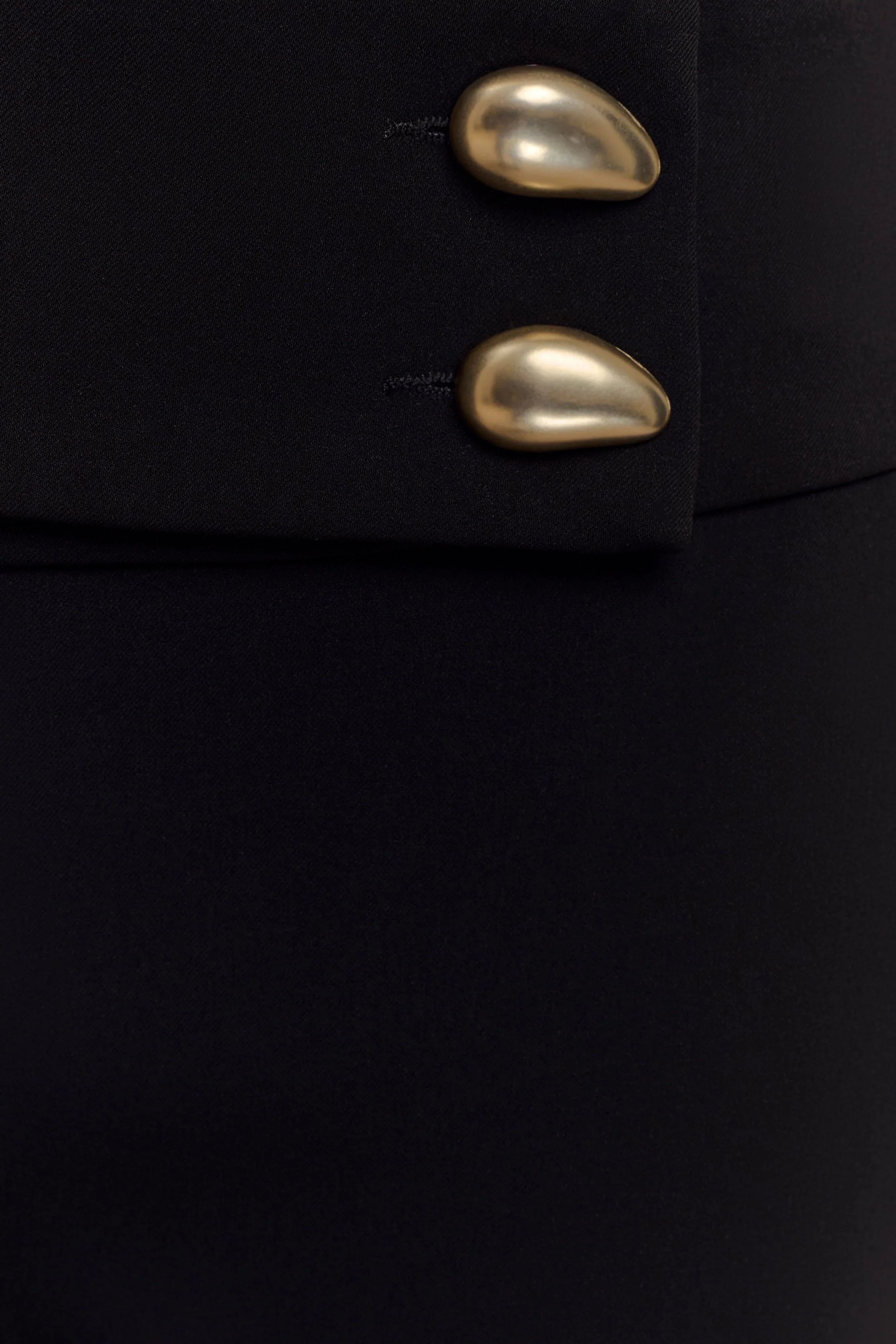 Lindie Straight Leg Suiting Pants Black