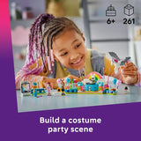 LEGO Friends Costume Party with Unicorn Fairy Pretend Play Building Toy Interactive Storytelling Playset with Cat and Unicorn Toys Creative Birthday Gift Idea for Girls Boys 6 42661